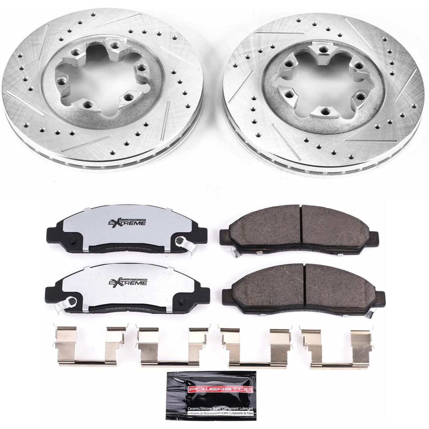 Power Stop - K2066-36 - Front - Disc Brake Pad and Rotor Kit image 1