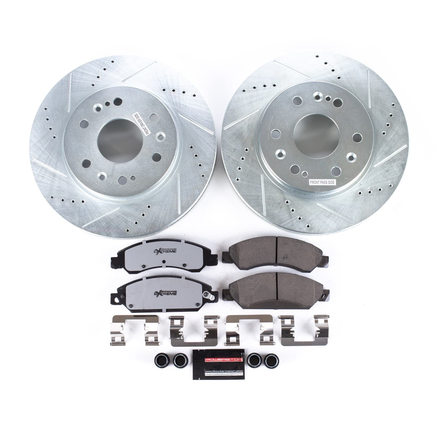 Power Stop - K2067-36 - Front - Disc Brake Pad and Rotor Kit image 2