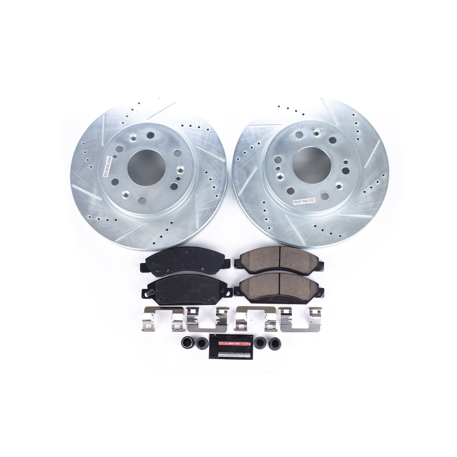 Power Stop - K2067 - Front - Disc Brake Pad and Rotor Kit image 3