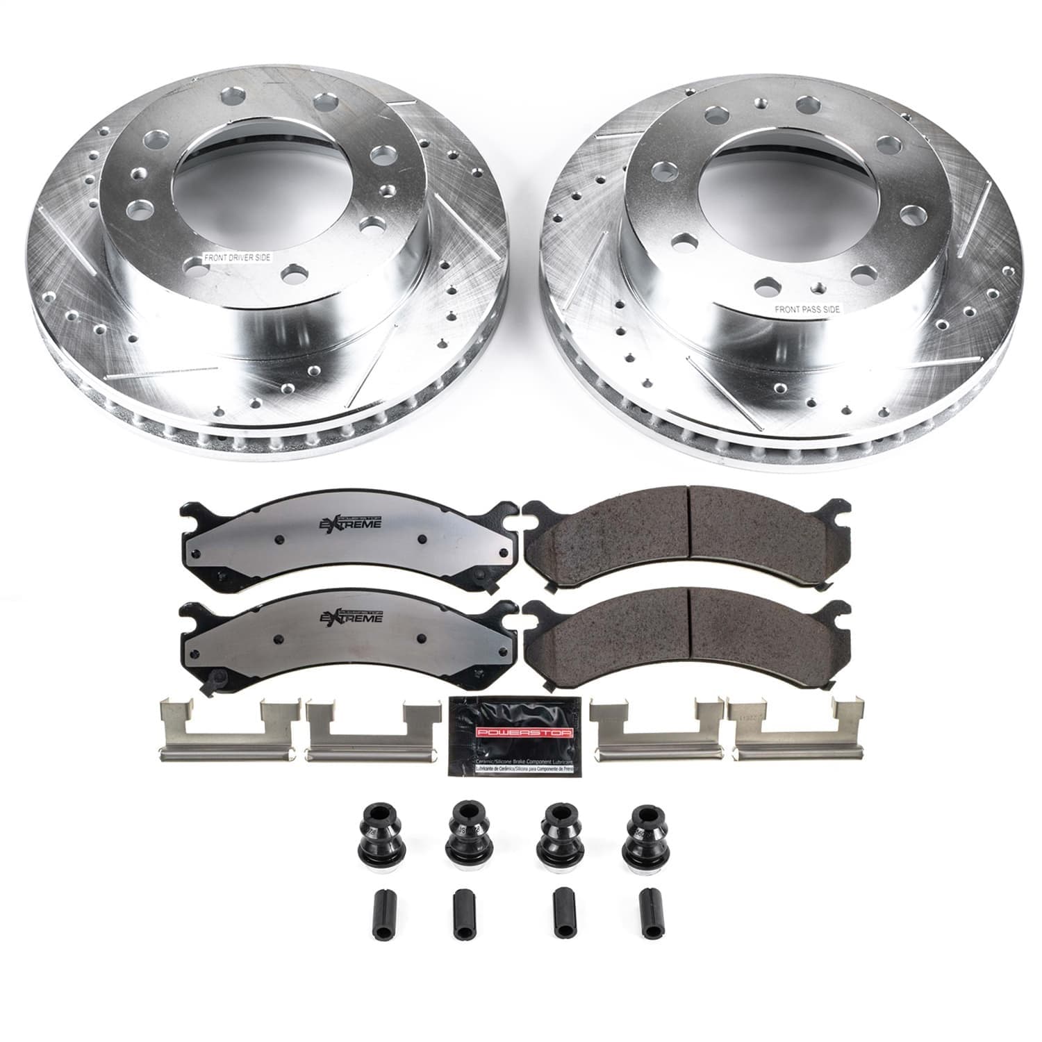 Power Stop - K2071-36 - Front - Disc Brake Pad and Rotor Kit image 1