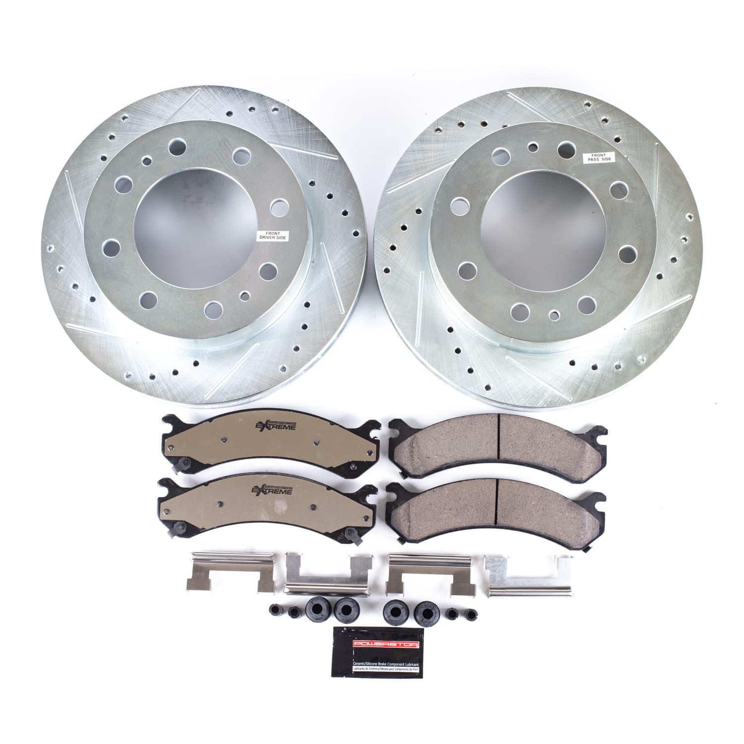 Power Stop - K2071-36 - Front - Disc Brake Pad and Rotor Kit image 3
