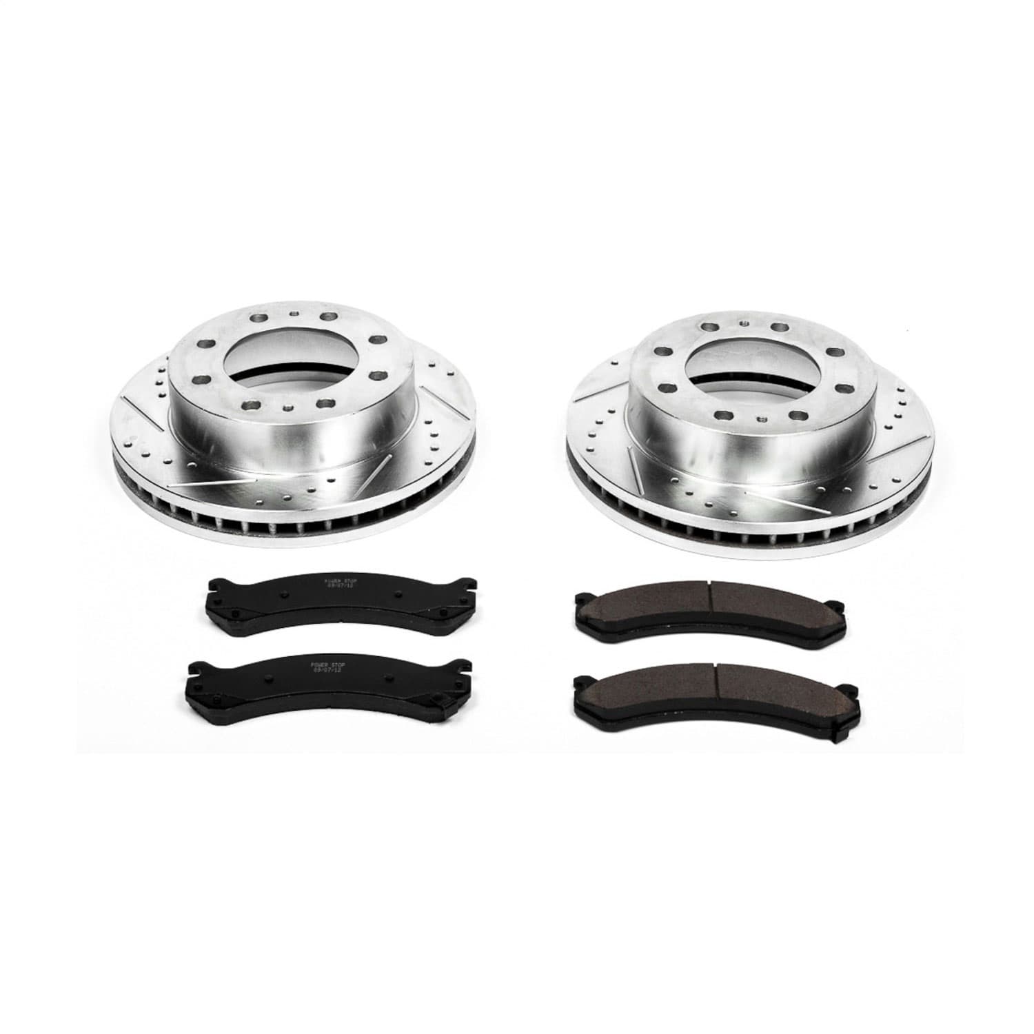 Power Stop - K2071 - Front - Disc Brake Pad and Rotor Kit image 1
