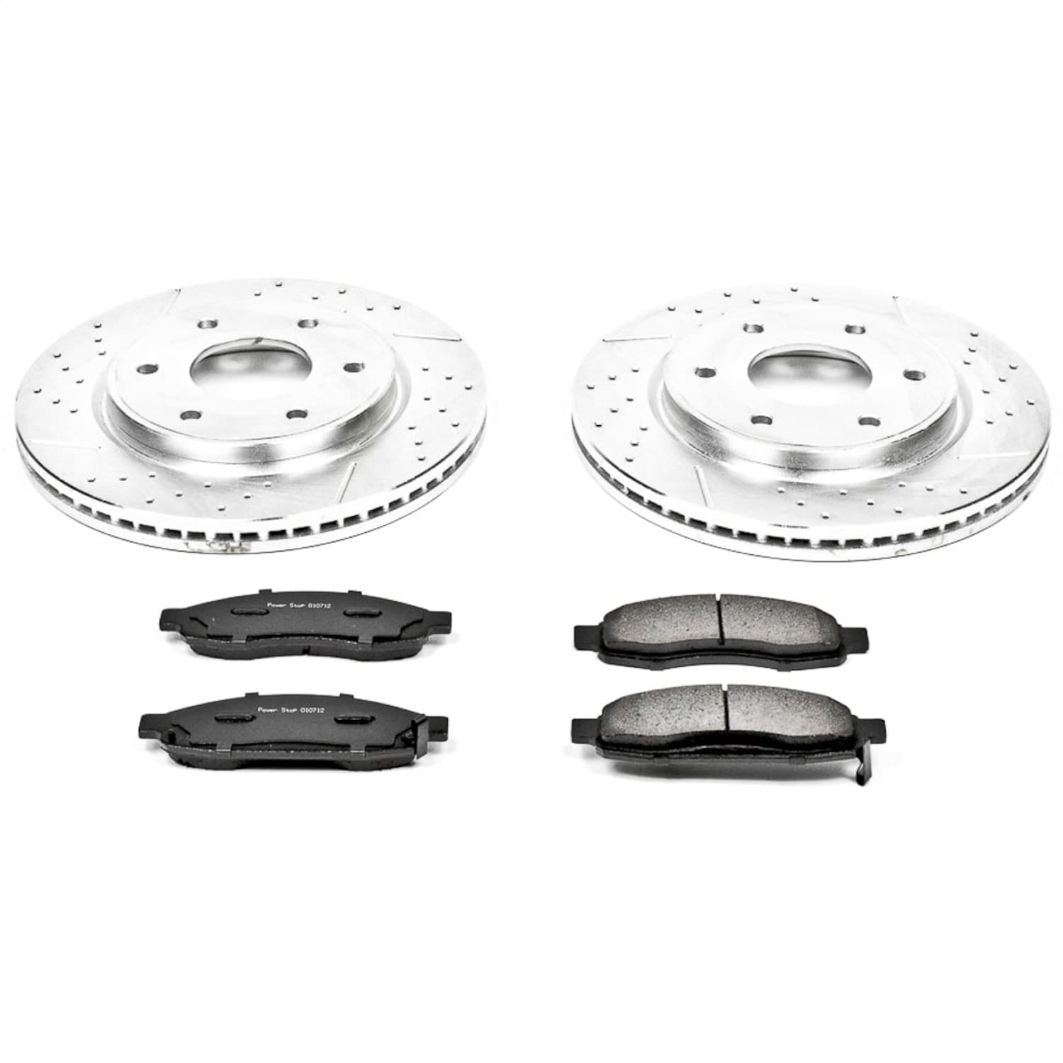 Power Stop - K211 - Front - Disc Brake Pad and Rotor Kit image 1