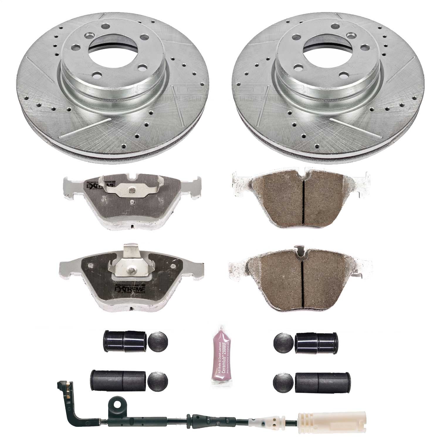 Power Stop - K2110-26 - Front - Disc Brake Pad and Rotor Kit image 1