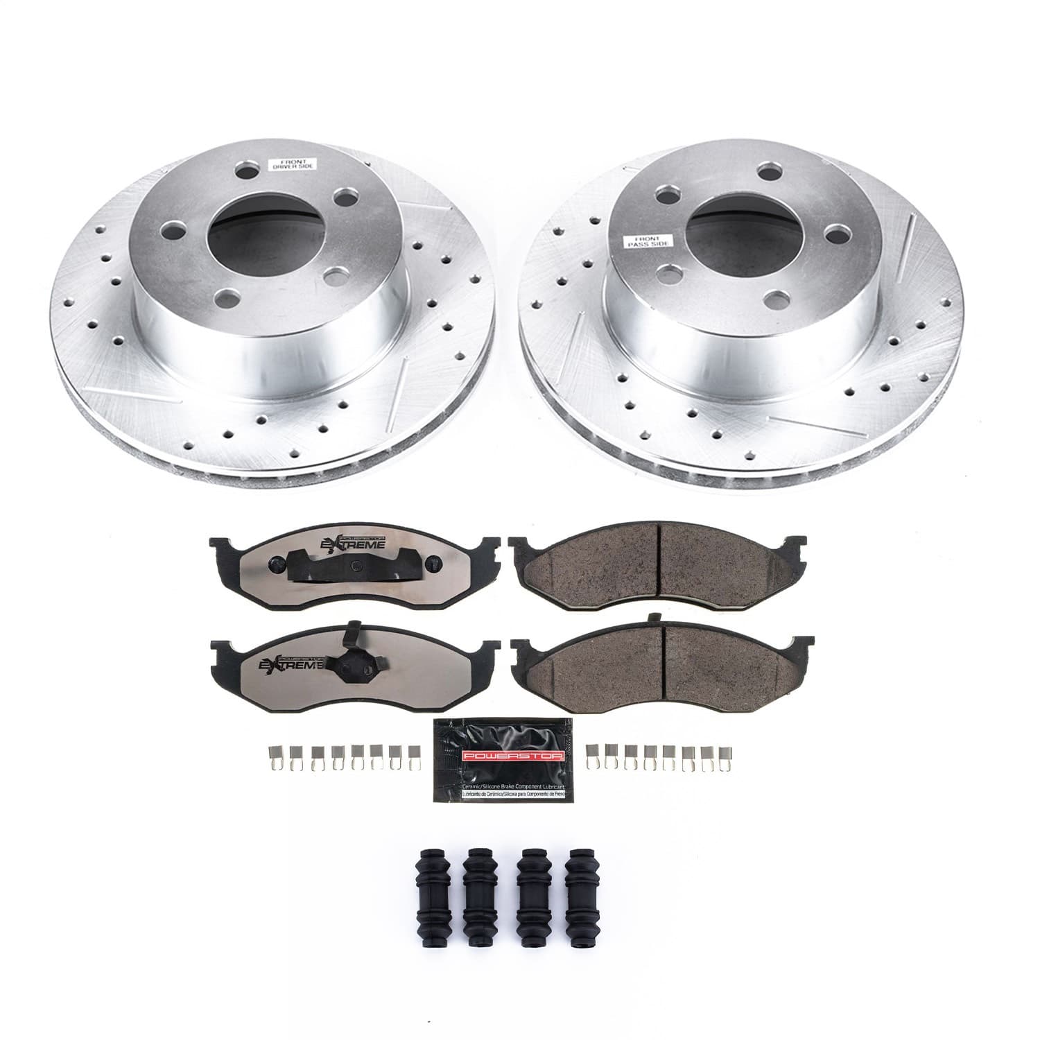 Power Stop - K2119-36 - Front - Disc Brake Pad and Rotor Kit image 1