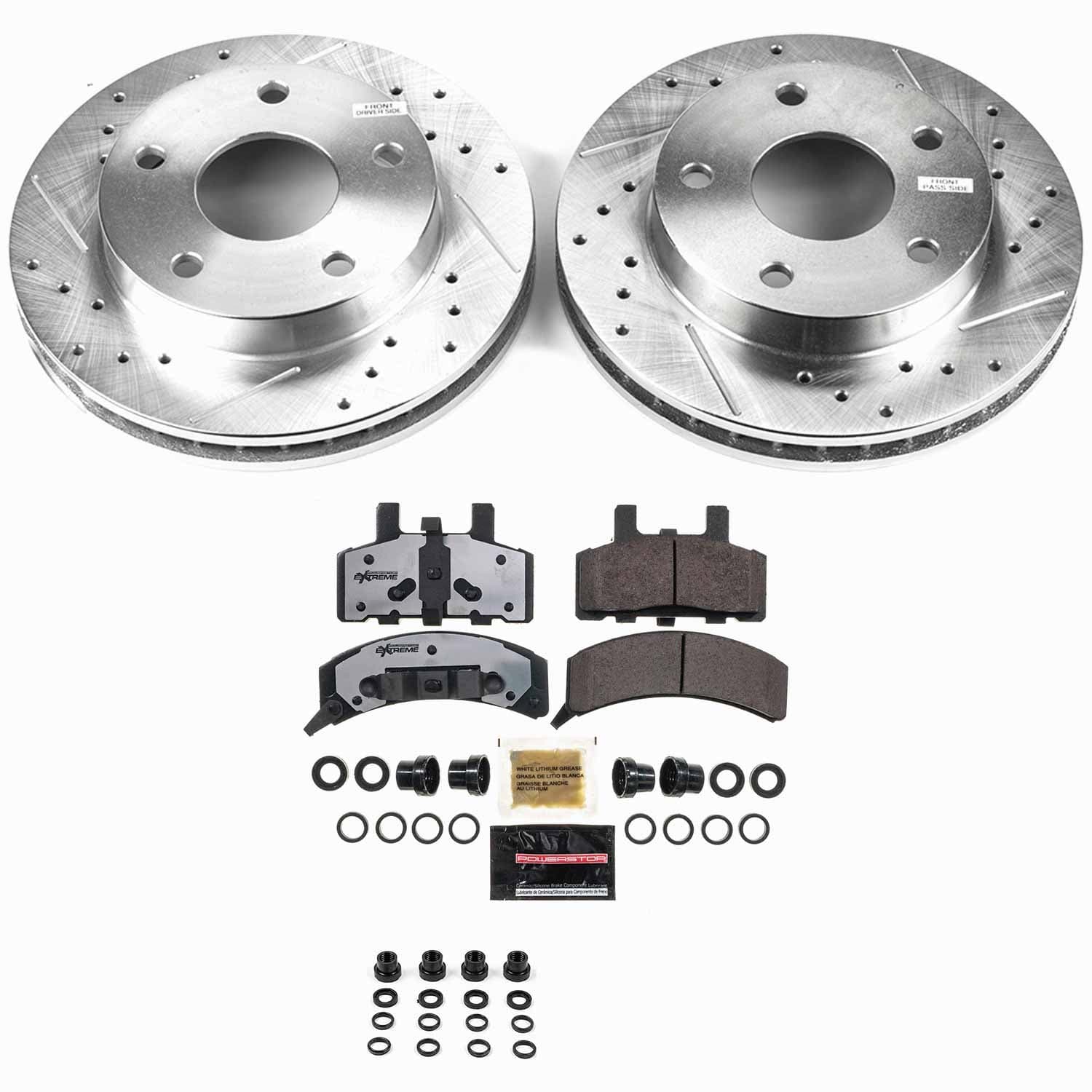 Power Stop - K2126-36 - Front - Disc Brake Pad and Rotor Kit image 1