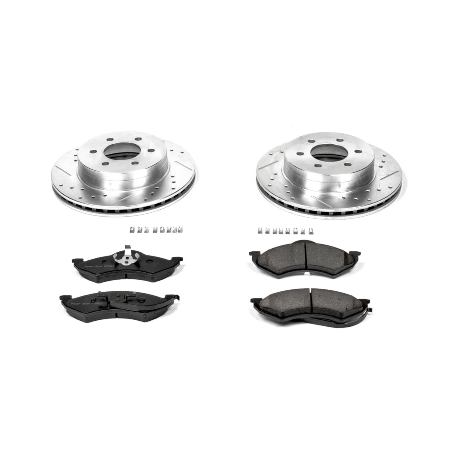 Power Stop - K2138 - Front - Disc Brake Pad and Rotor Kit image 1