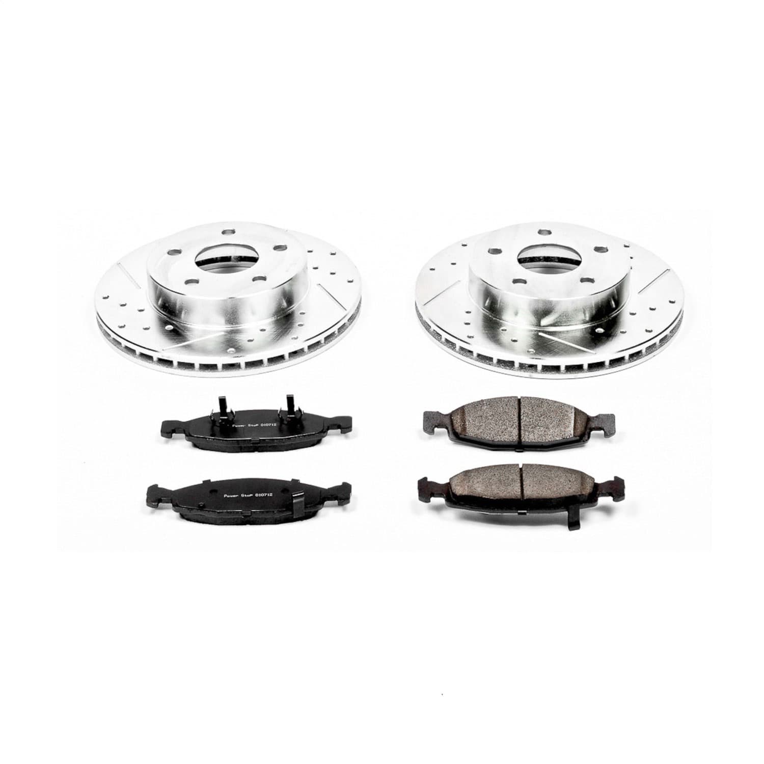 Power Stop - K2147 - Front - Disc Brake Pad and Rotor Kit image 1