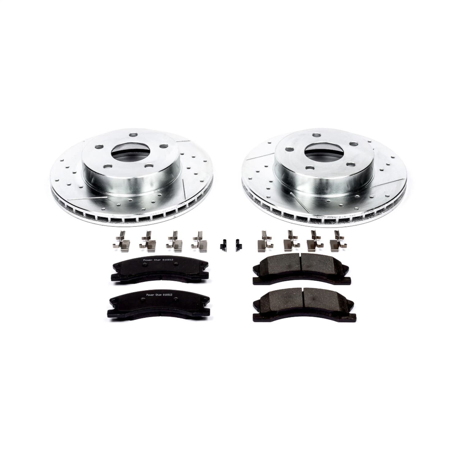 Power Stop - K2149 - Front - Disc Brake Pad and Rotor Kit image 1