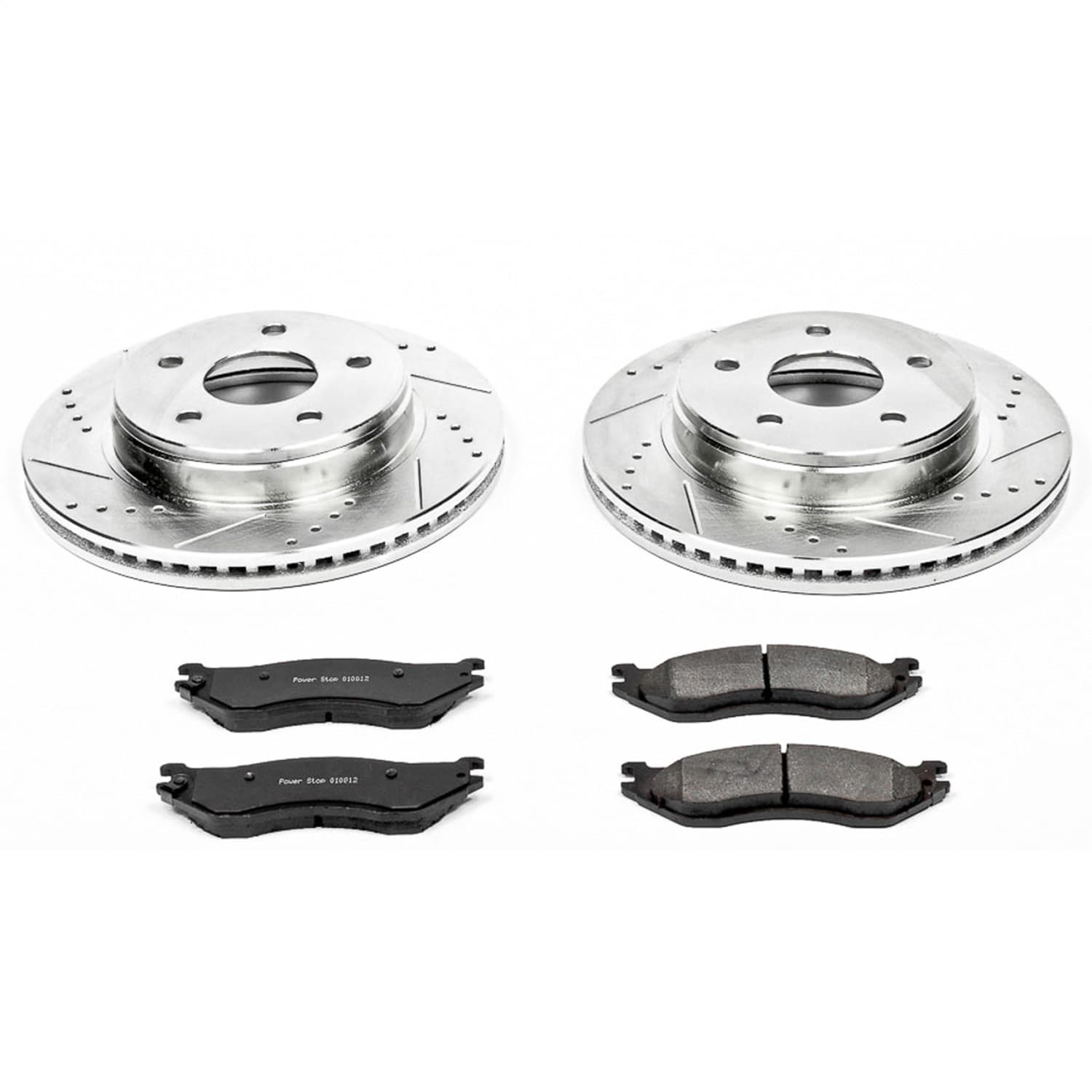 Power Stop - K2165 - Front - Disc Brake Pad and Rotor Kit image 1