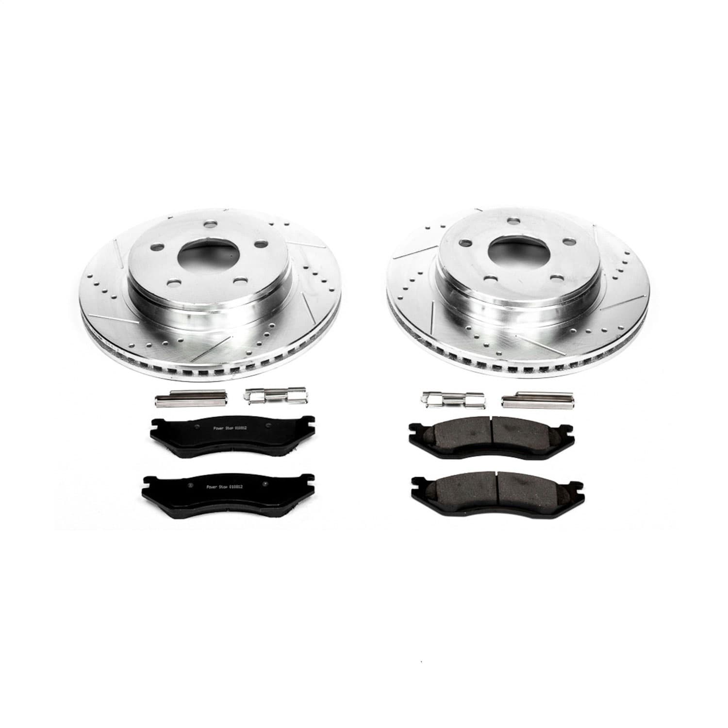 Power Stop - K2167 - Front - Disc Brake Pad and Rotor Kit image 1