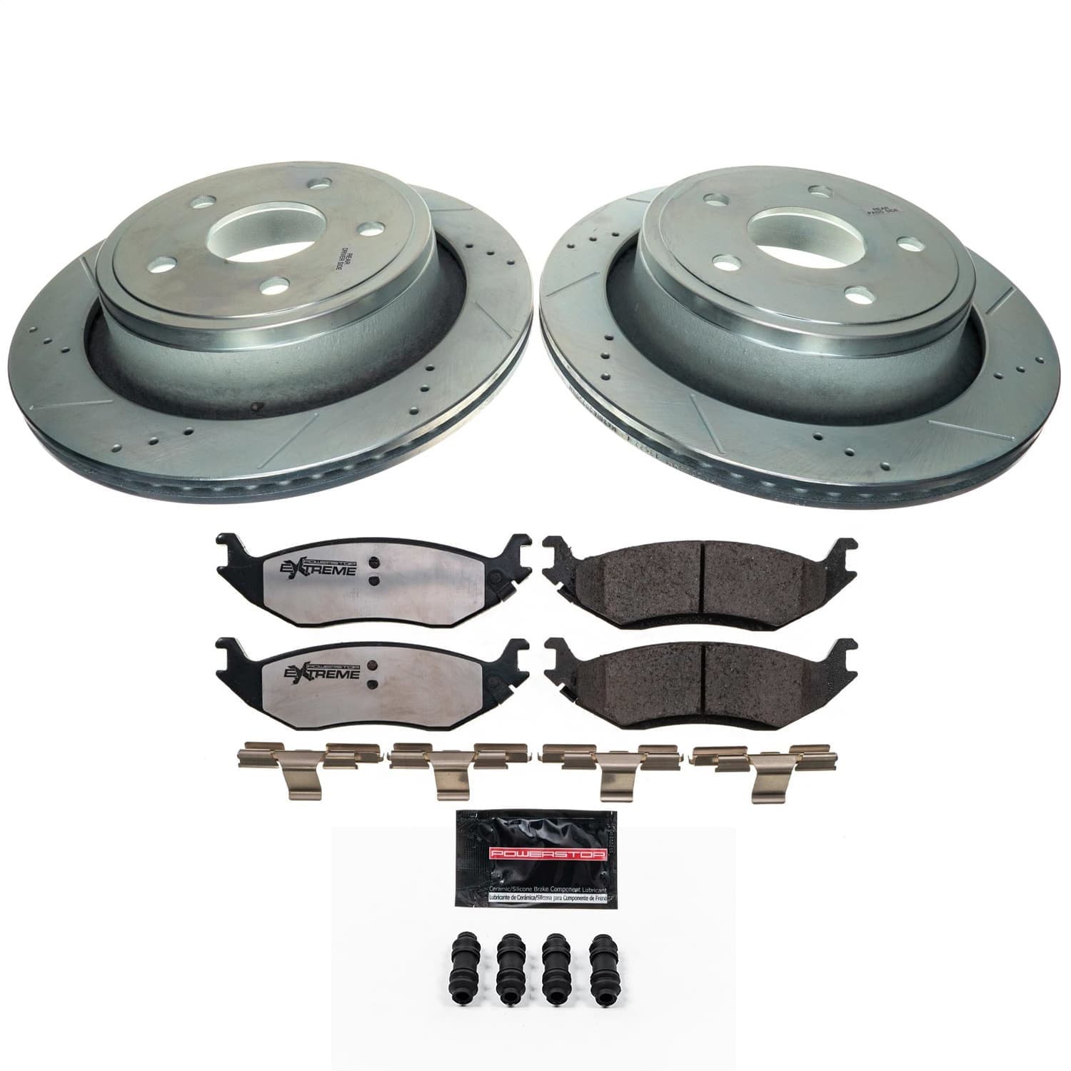 Power Stop - K2172-36 - Rear - Disc Brake Pad and Rotor Kit image 1