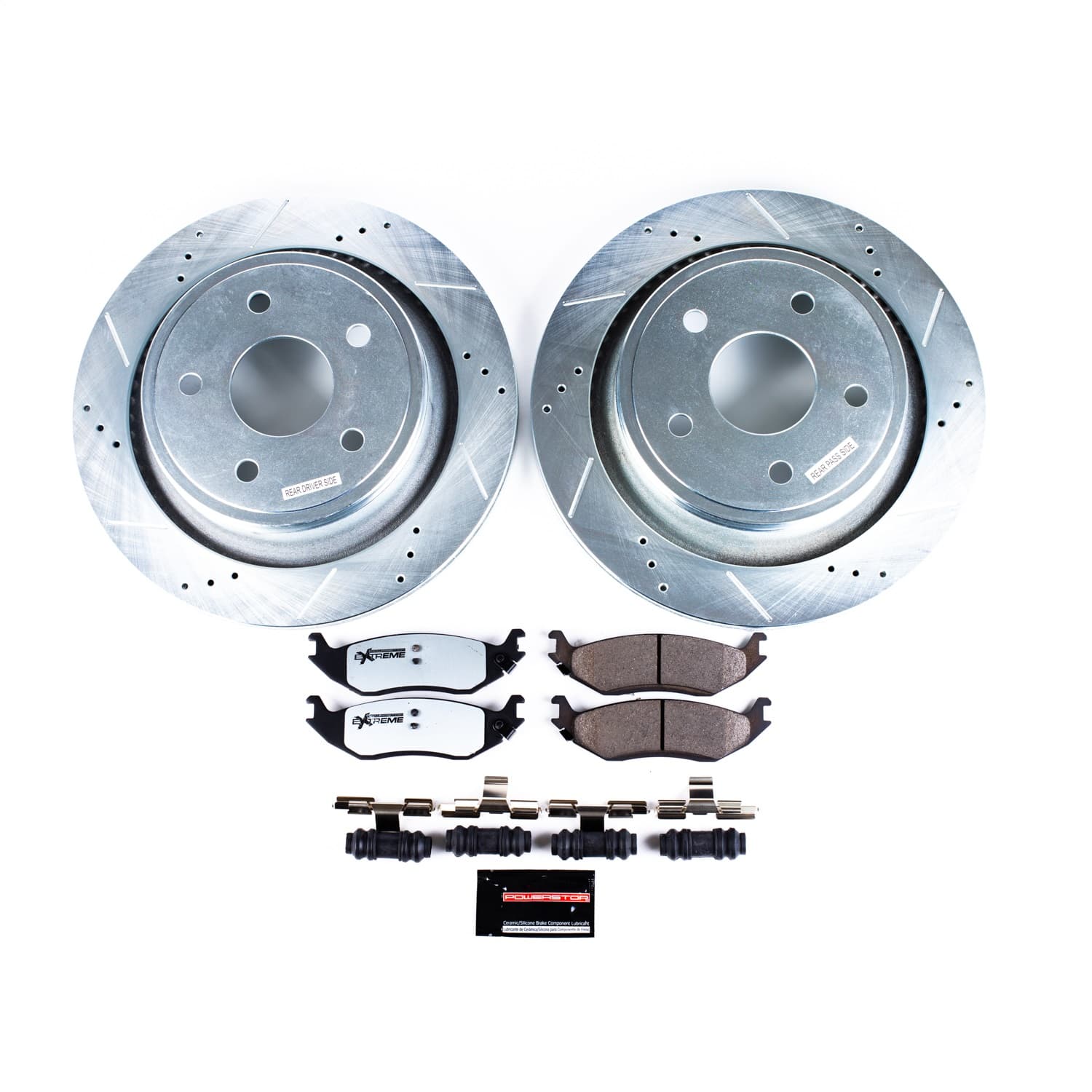 Power Stop - K2172-36 - Rear - Disc Brake Pad and Rotor Kit image 3
