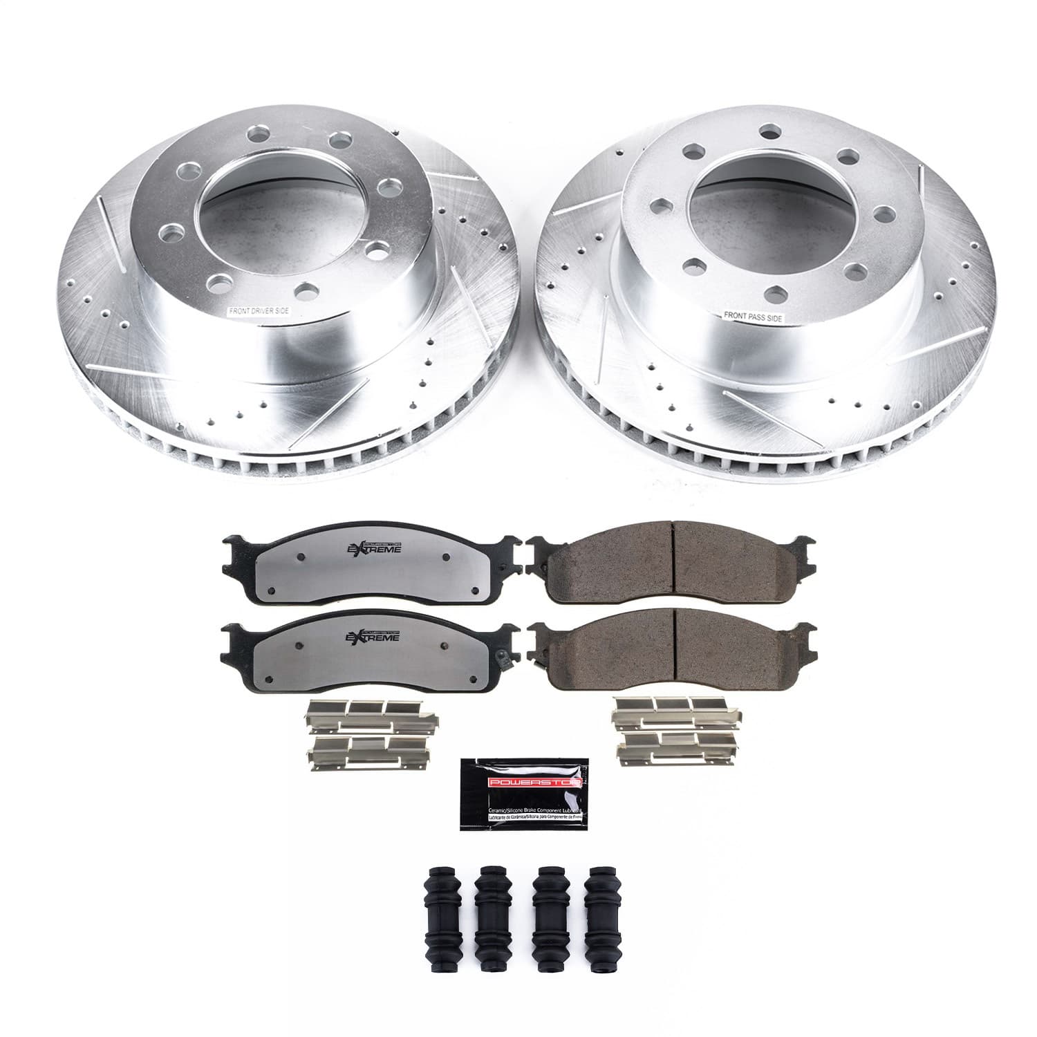 Power Stop - K2203-36 - Front - Disc Brake Pad and Rotor Kit image 1