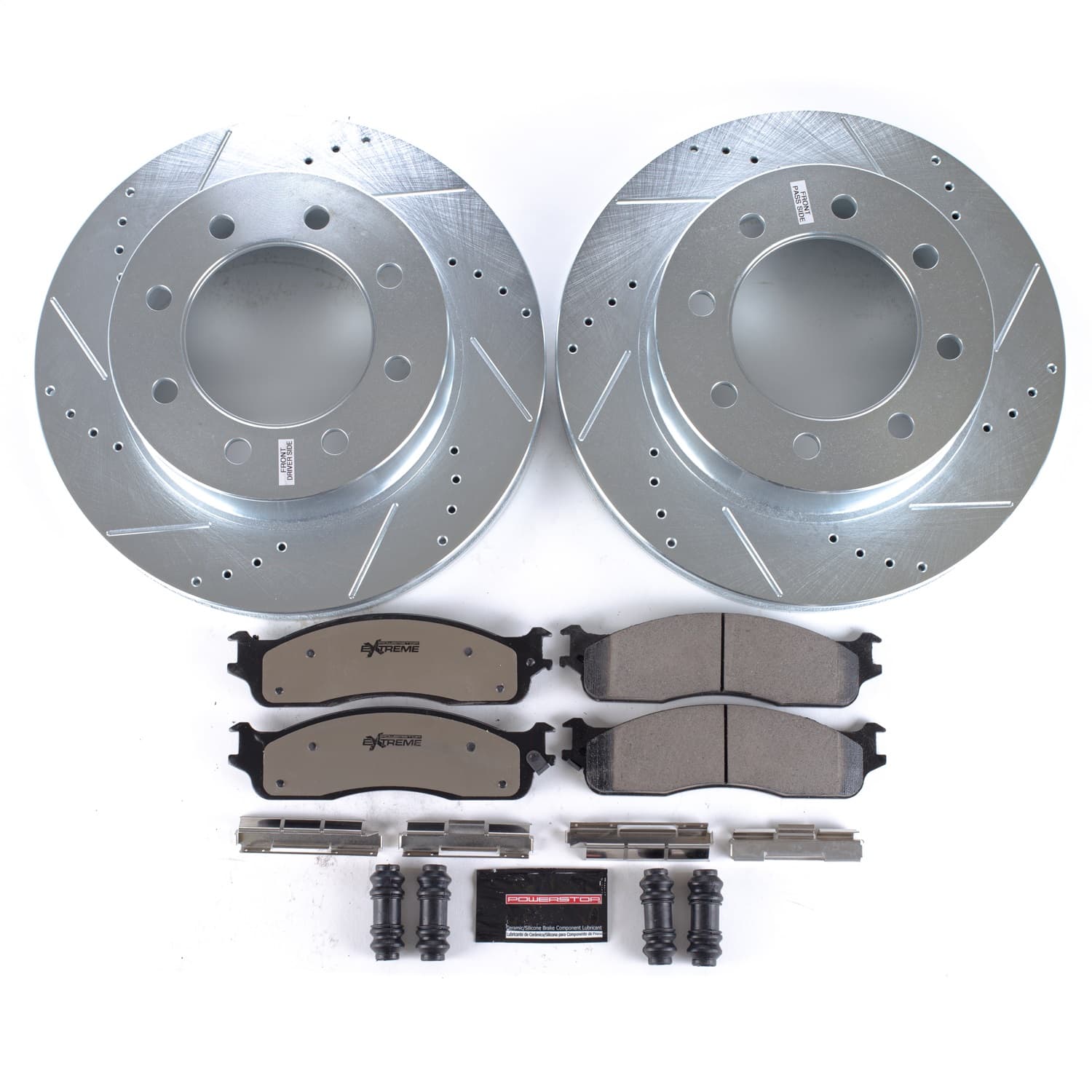 Power Stop - K2203-36 - Front - Disc Brake Pad and Rotor Kit image 2