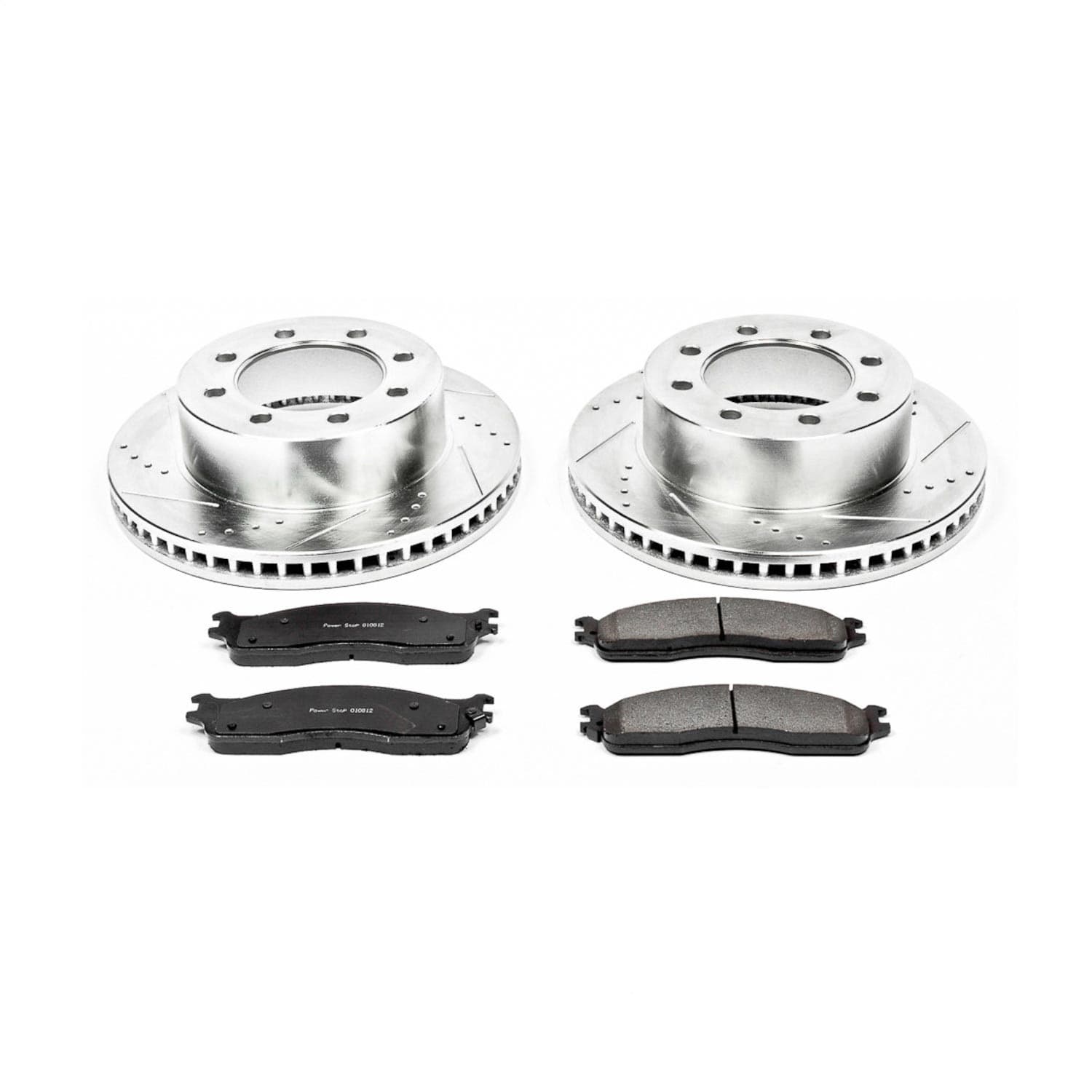 Power Stop - K2203 - Front - Disc Brake Pad and Rotor Kit image 1