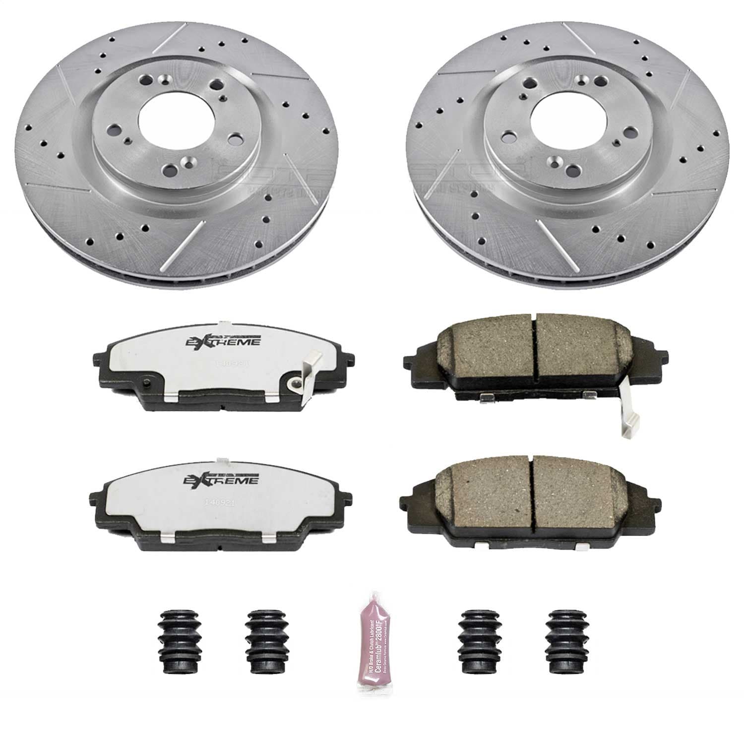 Power Stop - K2276-26 - Front - Disc Brake Pad and Rotor Kit image 1