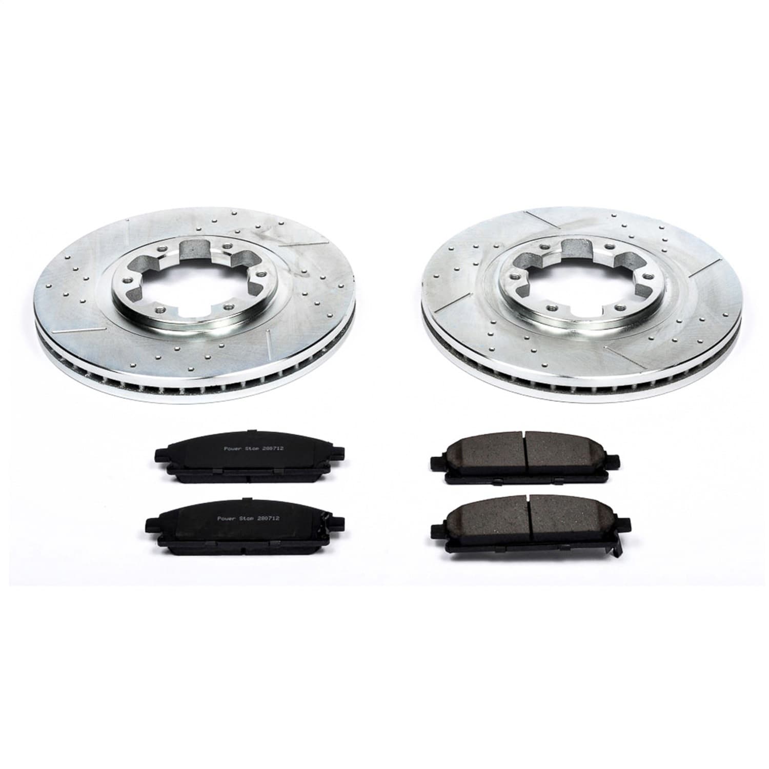 Power Stop - K2279 - Front - Disc Brake Pad and Rotor Kit image 1