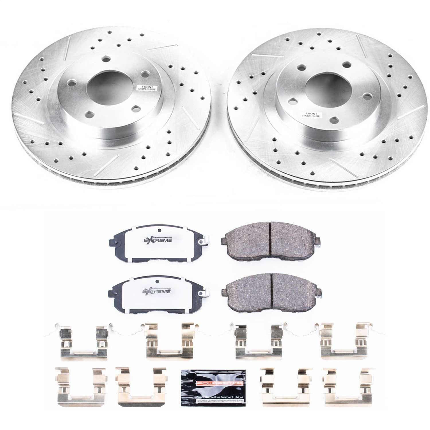 Power Stop - K2282-26 - Front - Disc Brake Pad and Rotor Kit image 1