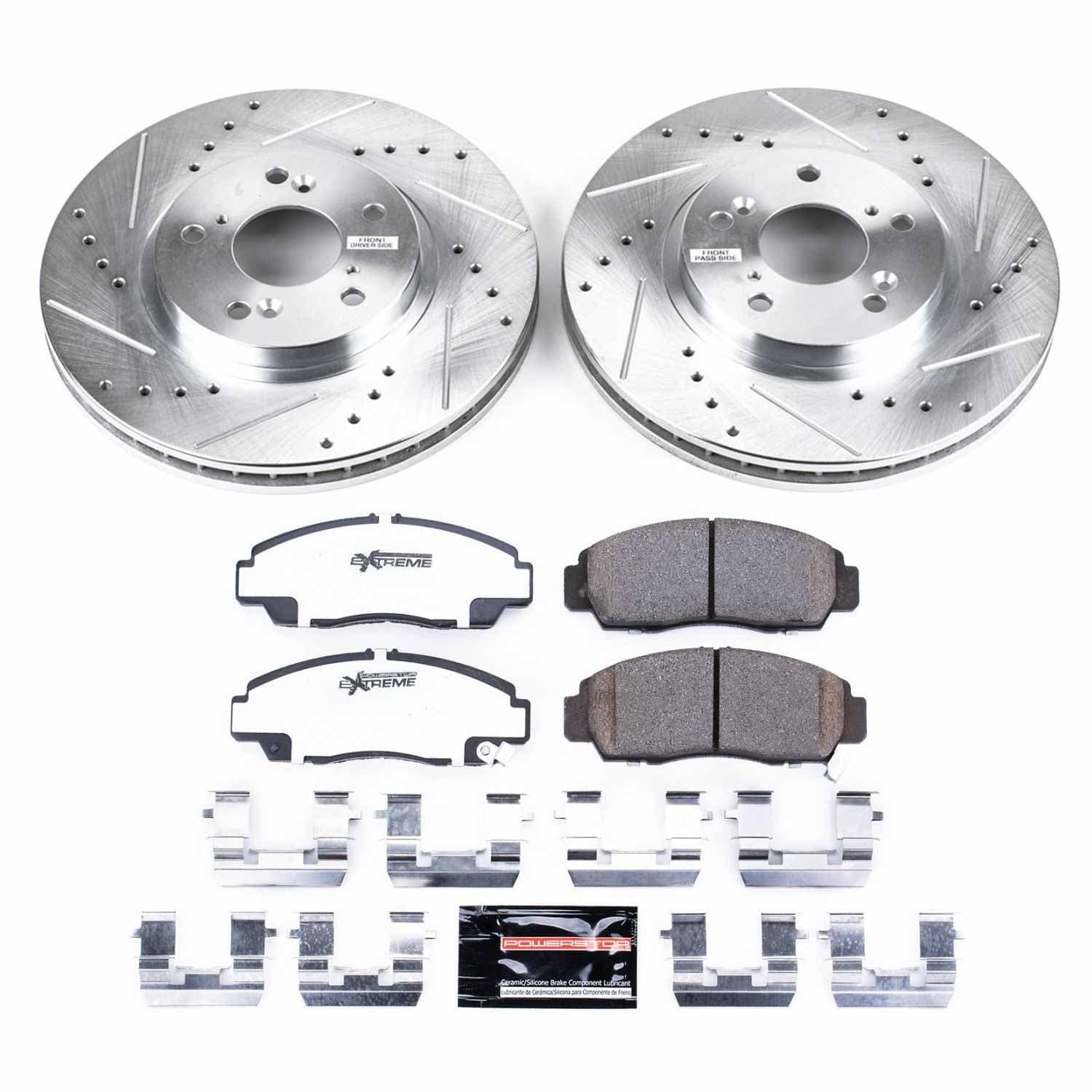 Power Stop - K2292-26 - Front - Disc Brake Pad and Rotor Kit image 1