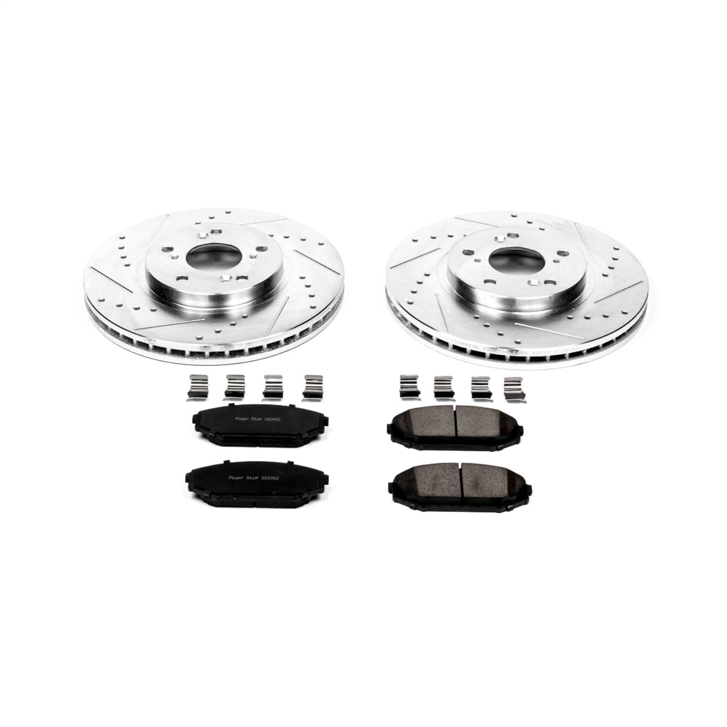 Power Stop - K2299 - Front - Disc Brake Pad and Rotor Kit image 1