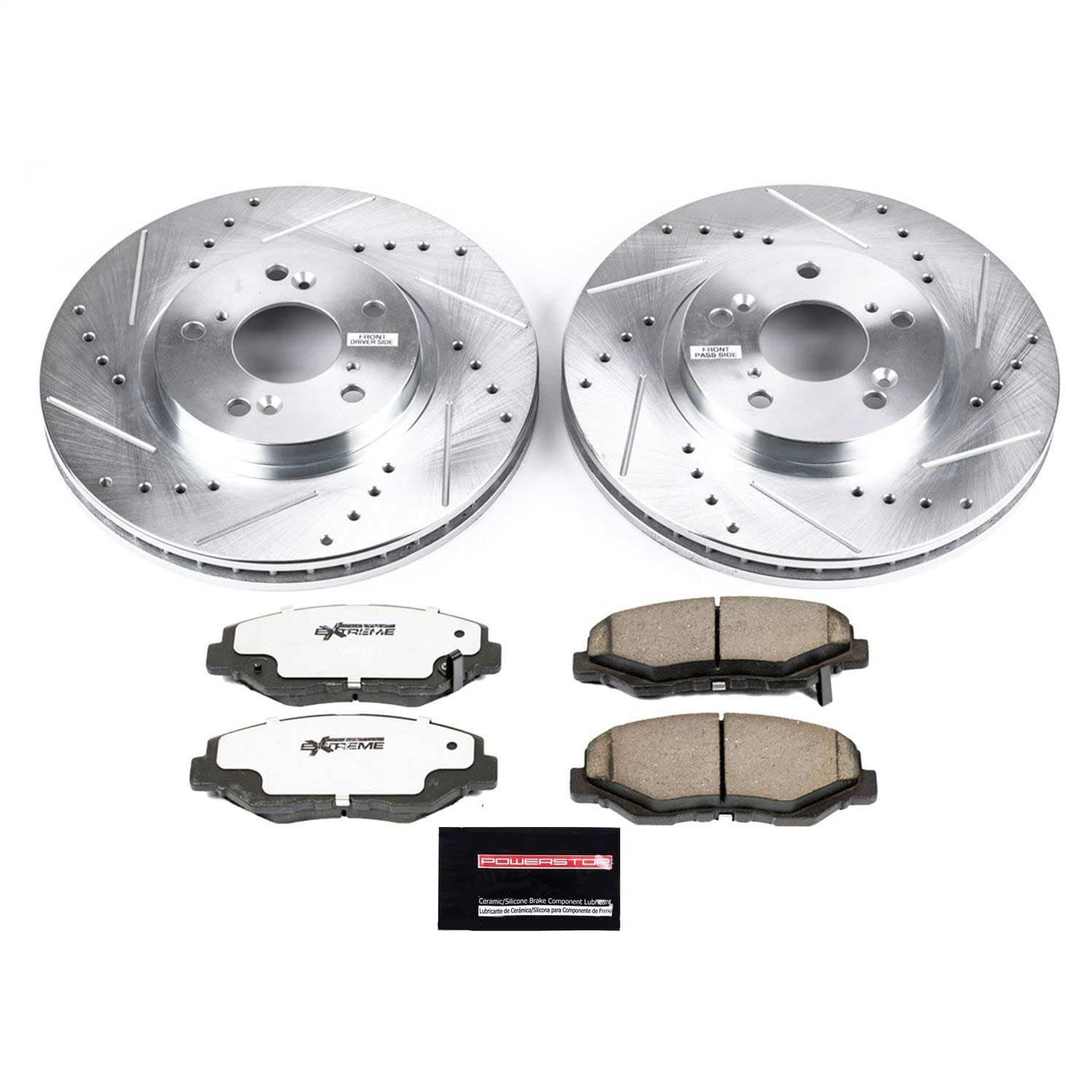 Power Stop - K2302-26 - Front - Disc Brake Pad and Rotor Kit image 1