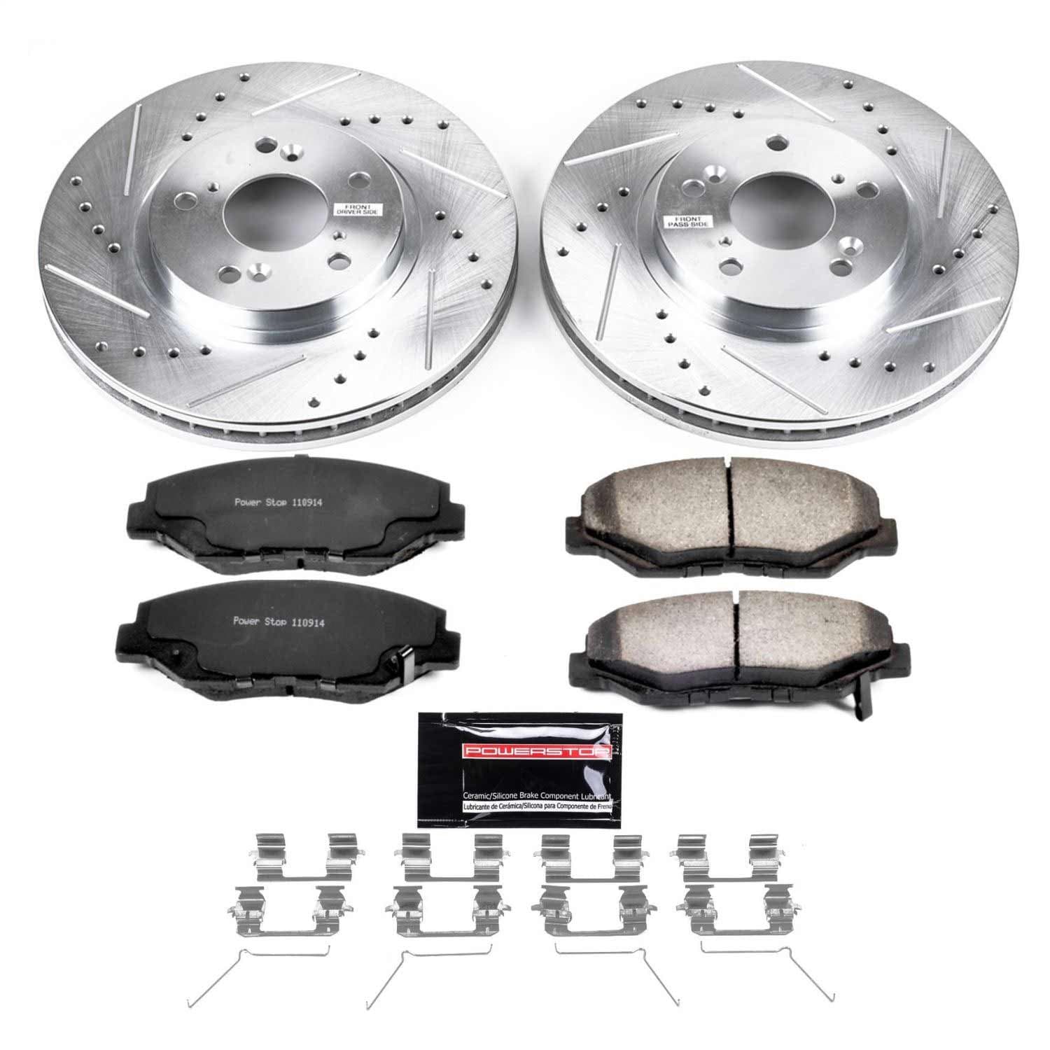 Power Stop - K2302-36 - Front - Disc Brake Pad and Rotor Kit image 1