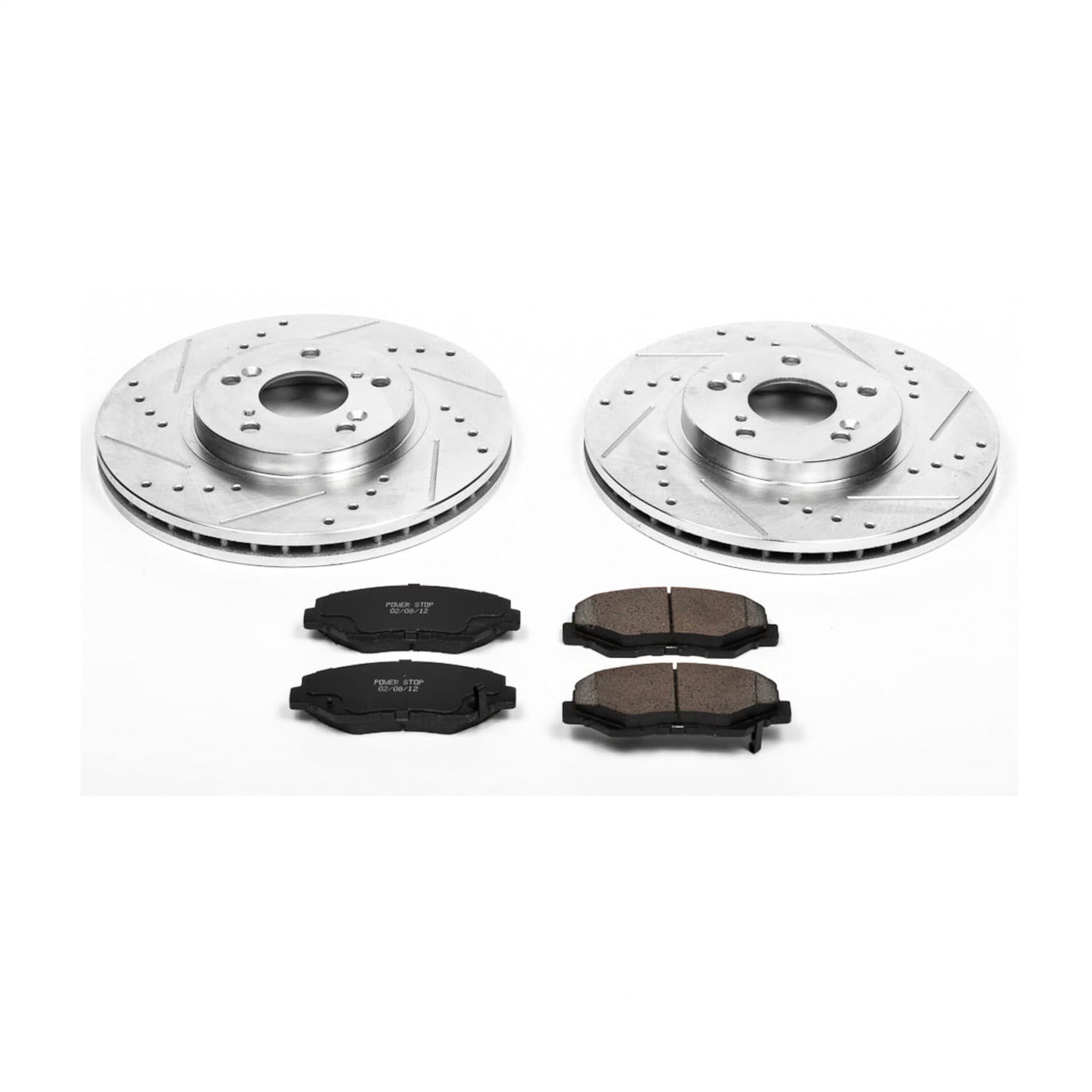 Power Stop - K2302 - Front - Disc Brake Pad and Rotor Kit image 1