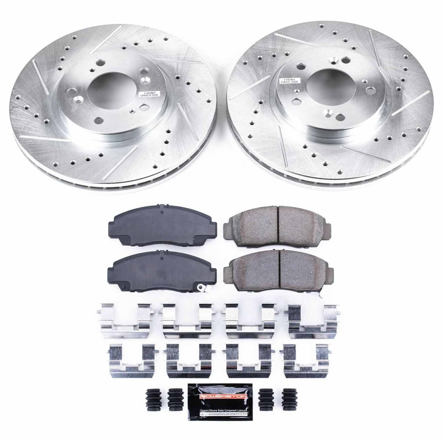 Power Stop - K2309 - Front - Disc Brake Pad and Rotor Kit image 1