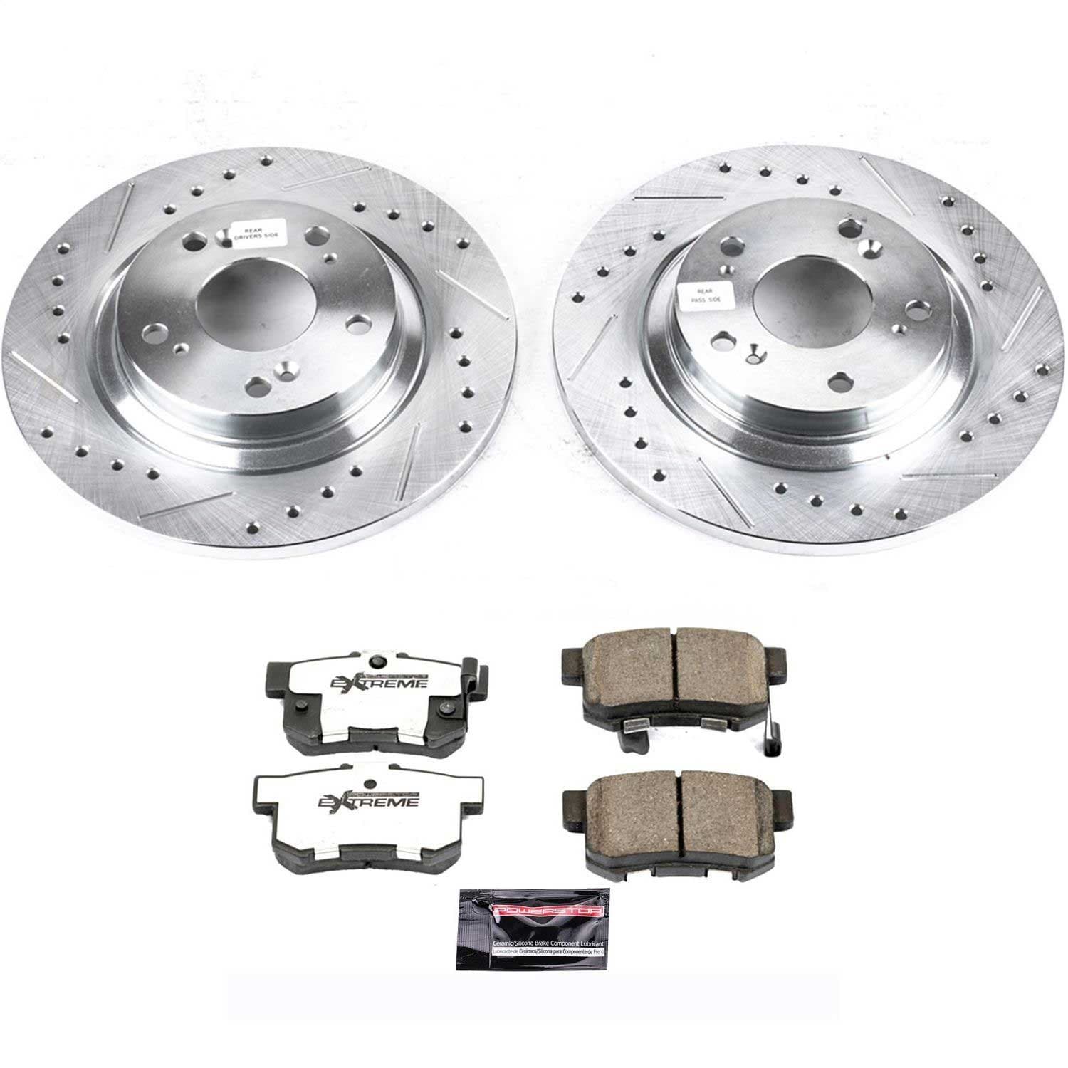 Power Stop - K2310-26 - Rear - Disc Brake Pad and Rotor Kit image 1