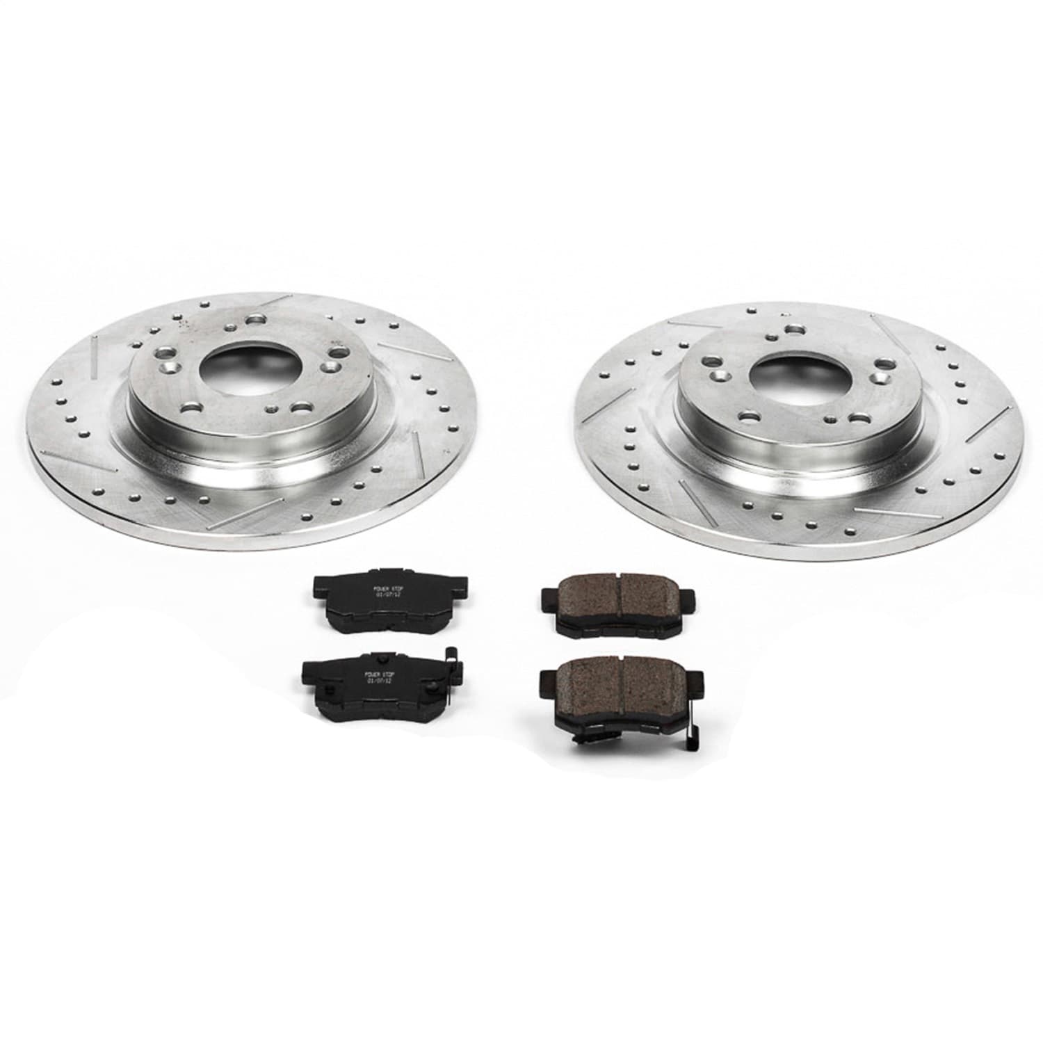 Power Stop - K2310 - Rear - Disc Brake Pad and Rotor Kit image 1