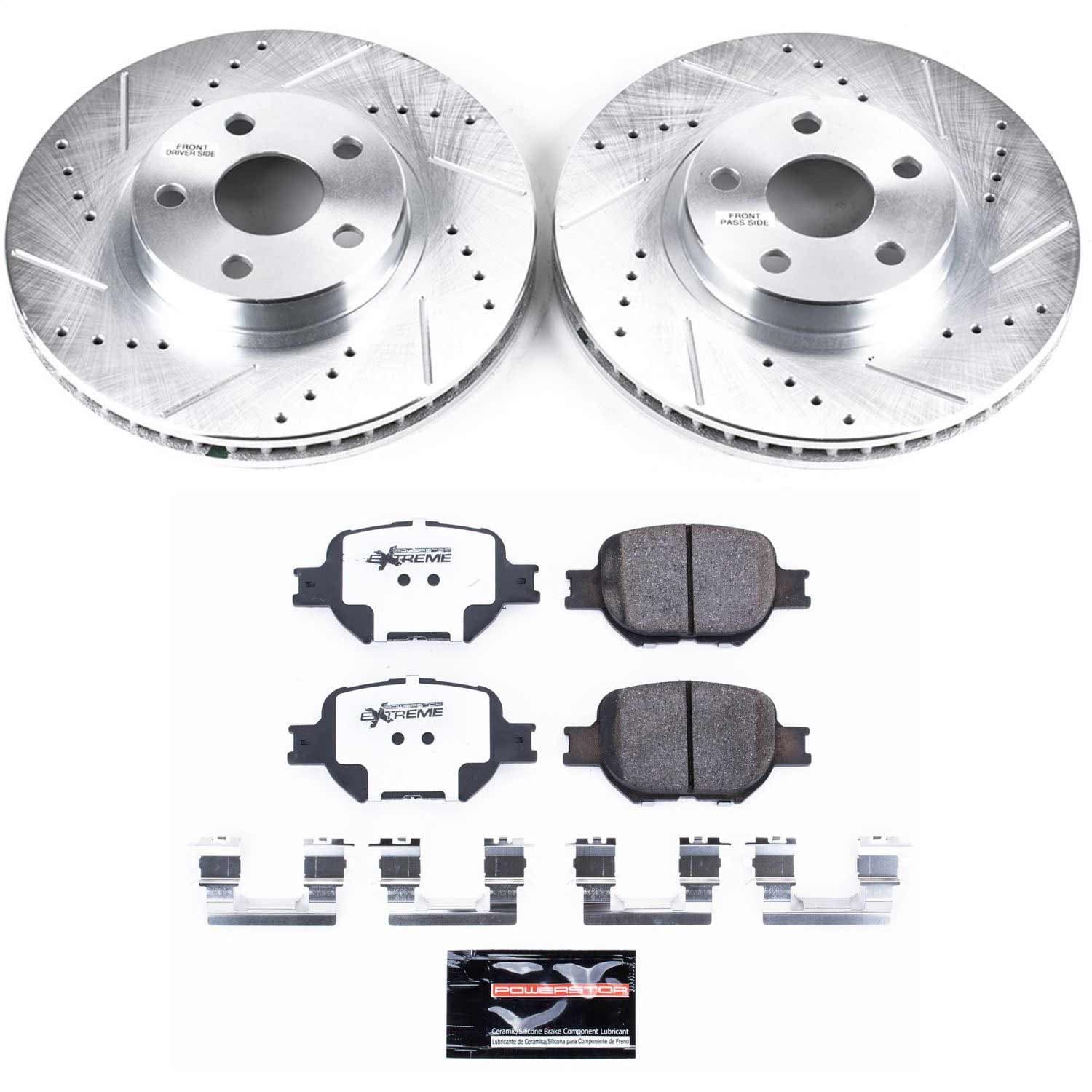 Power Stop - K2313-26 - Front - Disc Brake Pad and Rotor Kit image 1