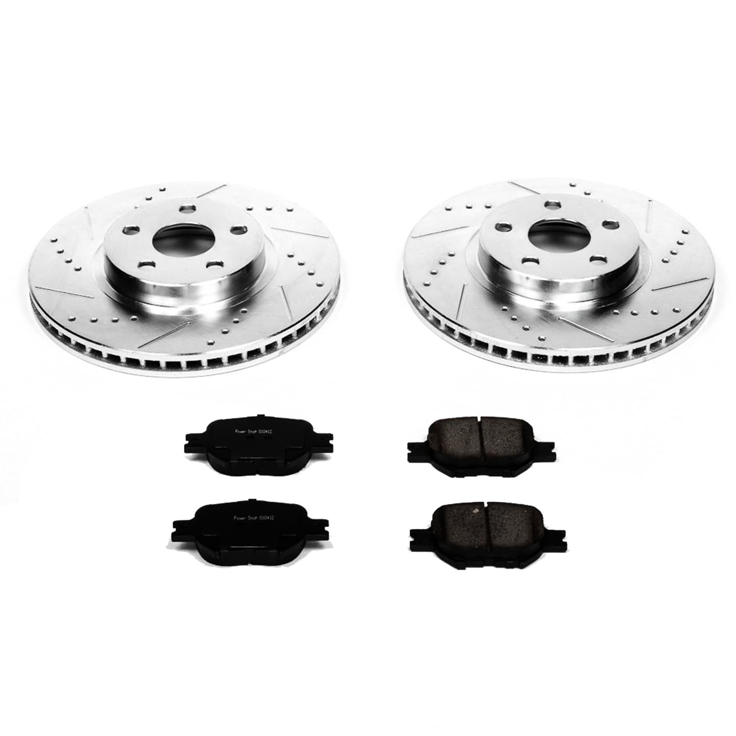 Power Stop - K2313 - Front - Disc Brake Pad and Rotor Kit image 1