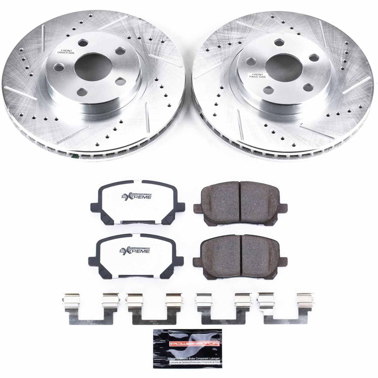 Power Stop - K2316-26 - Front - Disc Brake Pad and Rotor Kit image 1