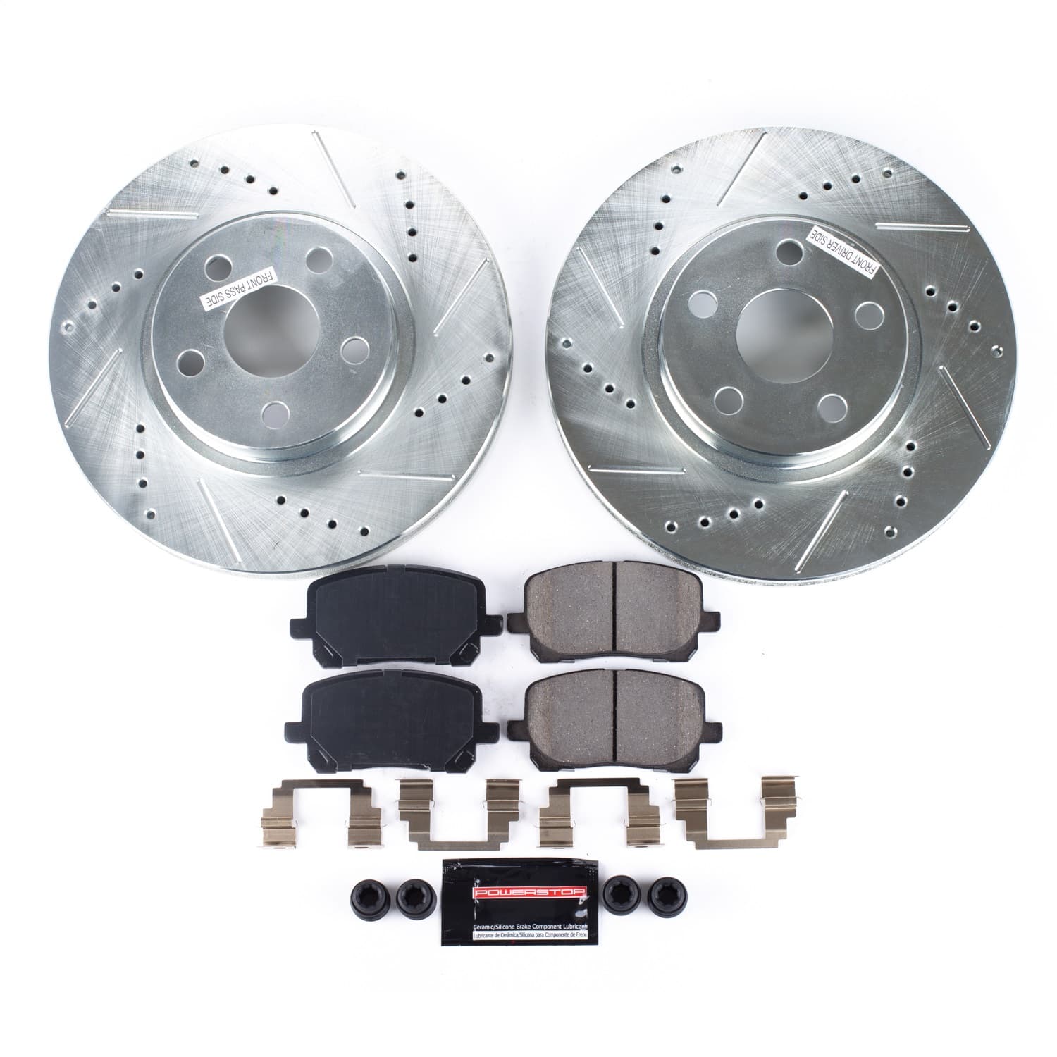 Power Stop - K2316 - Front - Disc Brake Pad and Rotor Kit image 3