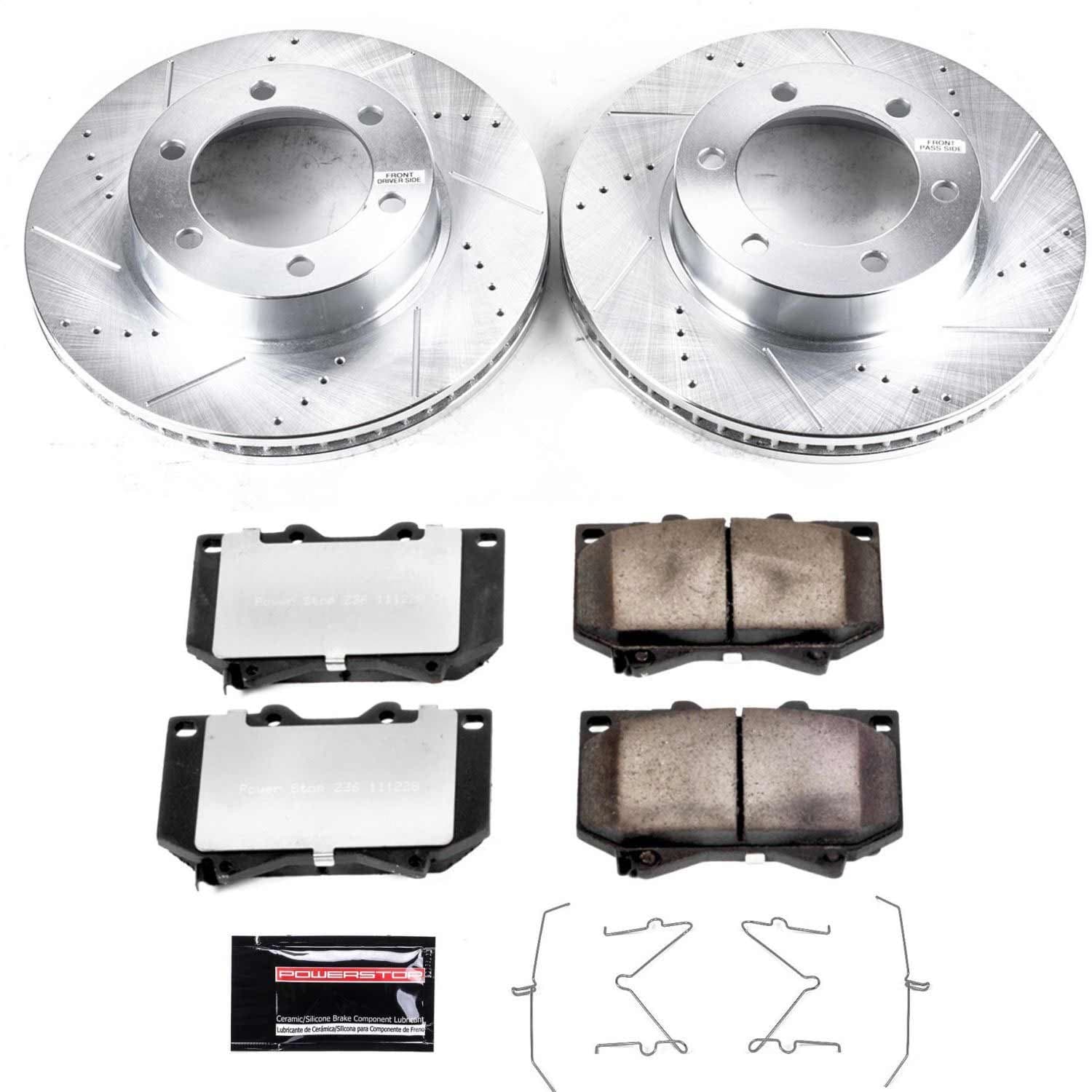 Power Stop - K2323-36 - Front - Disc Brake Pad and Rotor Kit image 1