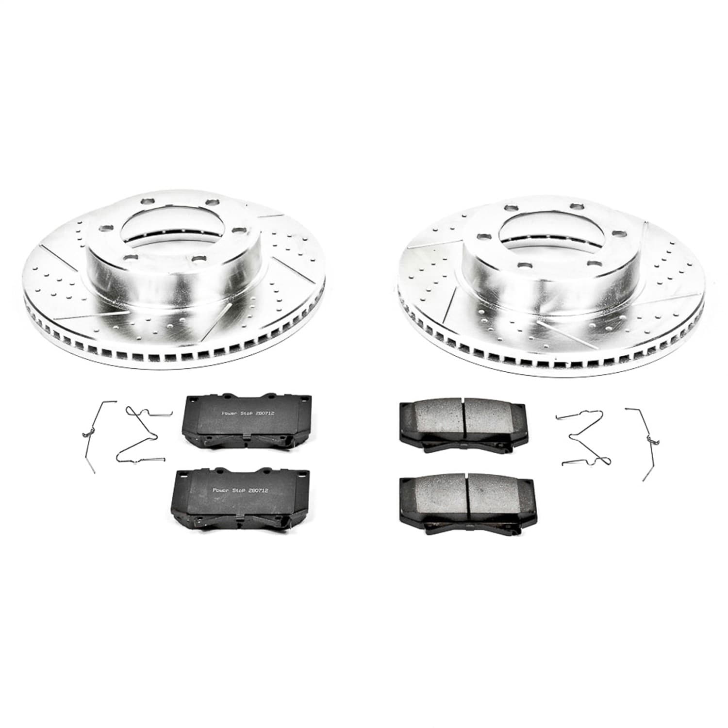 Power Stop - K2323 - Front - Disc Brake Pad and Rotor Kit image 1