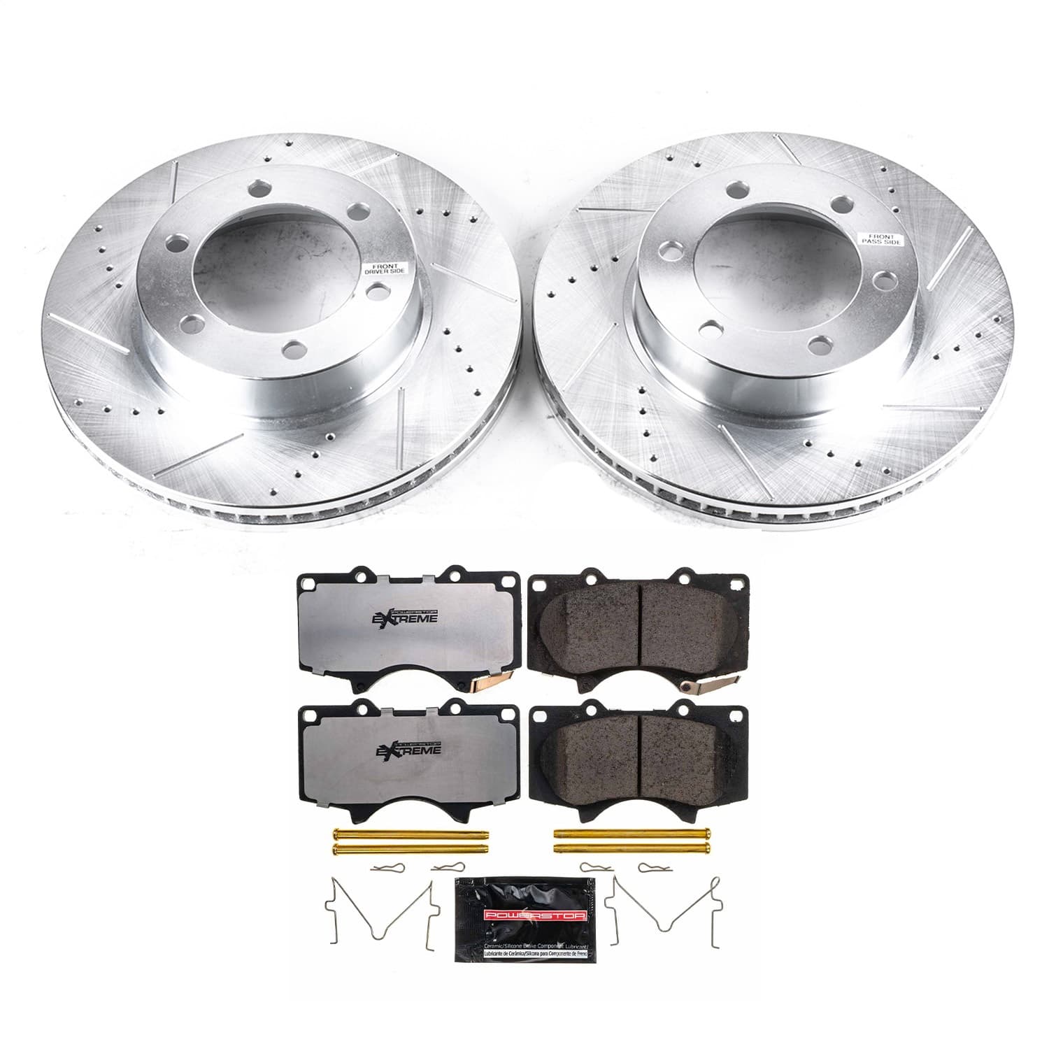 Power Stop - K2324-36 - Front - Disc Brake Pad and Rotor Kit image 1