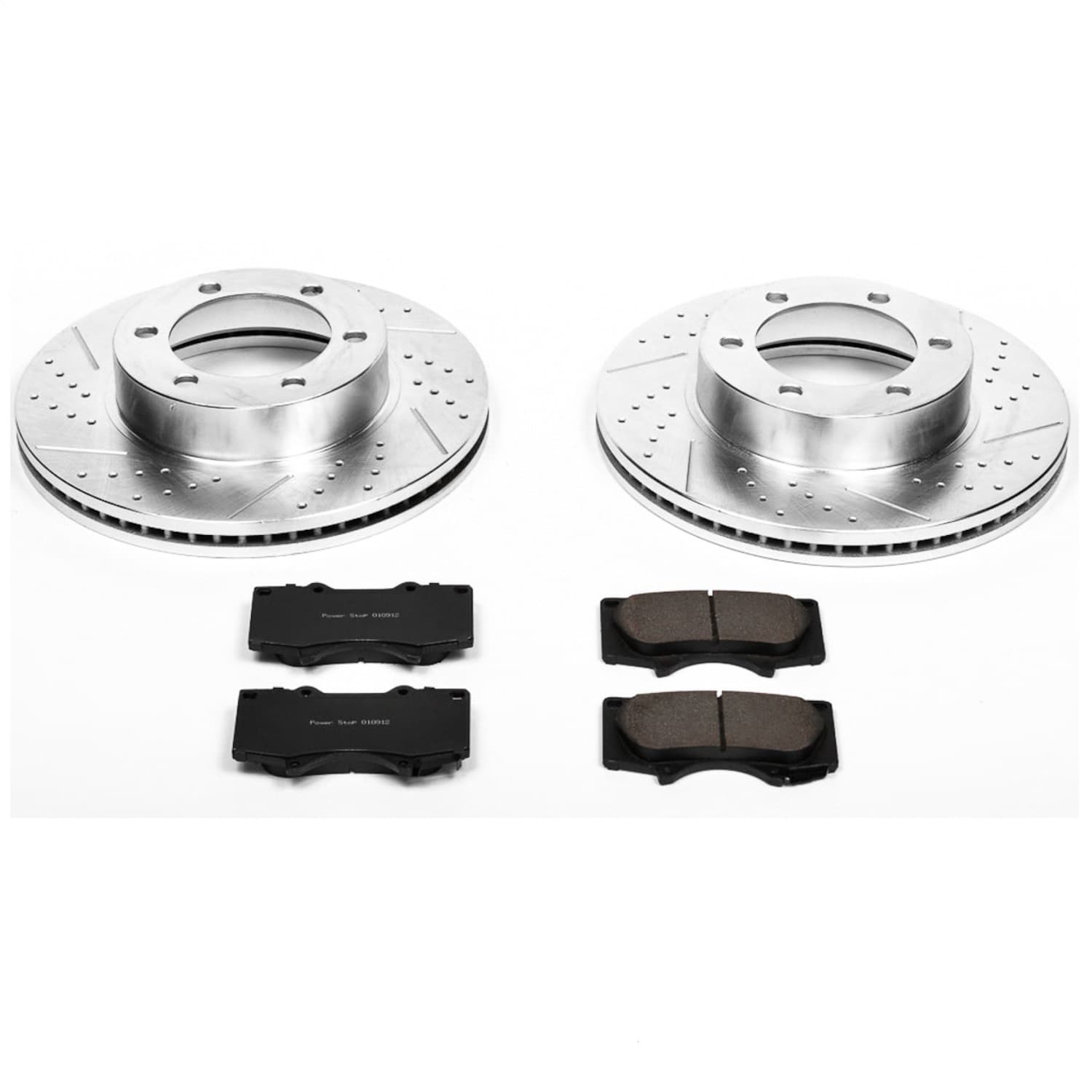 Power Stop - K2324 - Front - Disc Brake Pad and Rotor Kit image 1