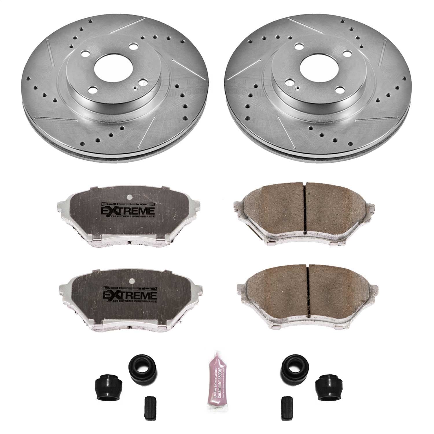 Power Stop - K2353-26 - Front - Disc Brake Pad and Rotor Kit image 1