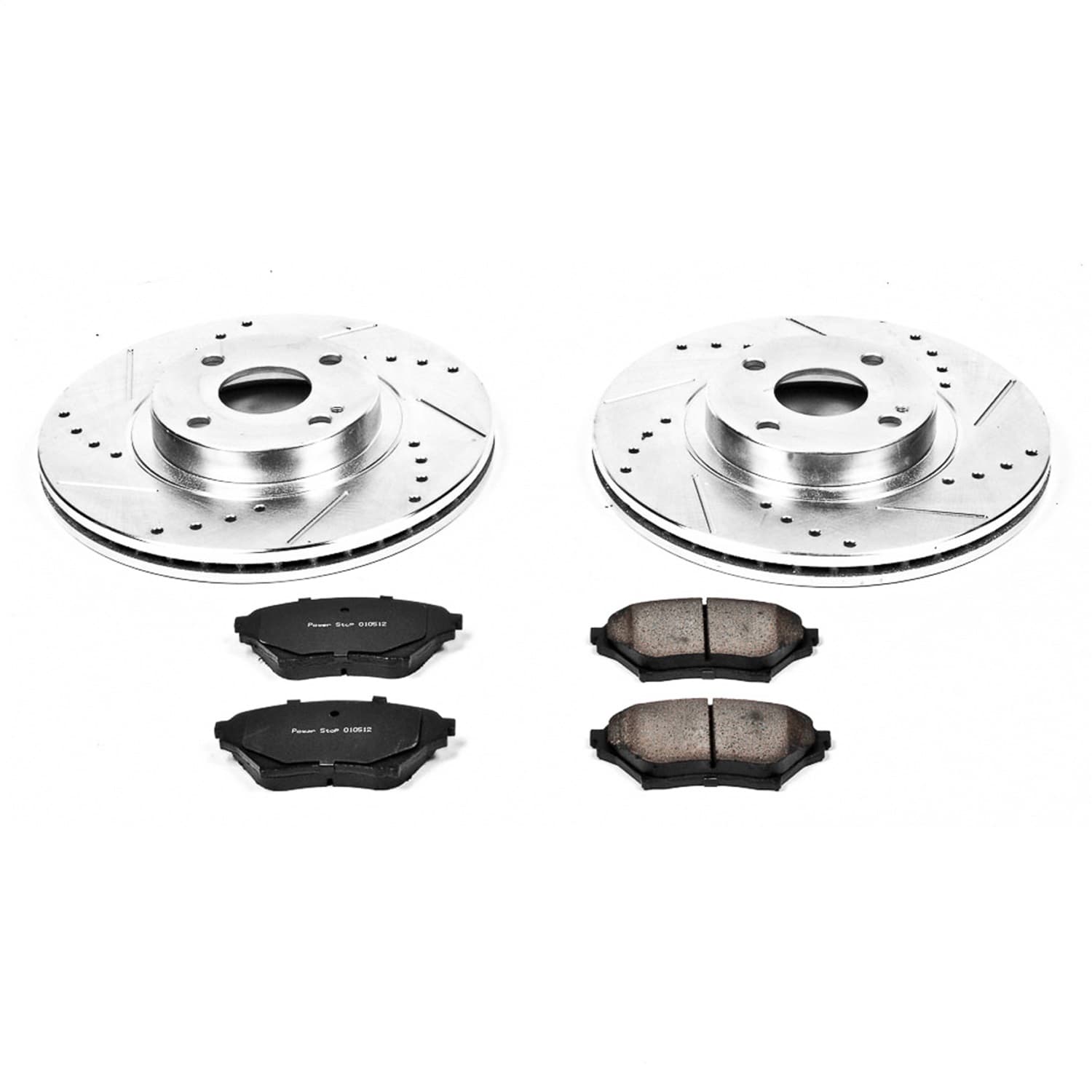 Power Stop - K2353 - Front - Disc Brake Pad and Rotor Kit image 1