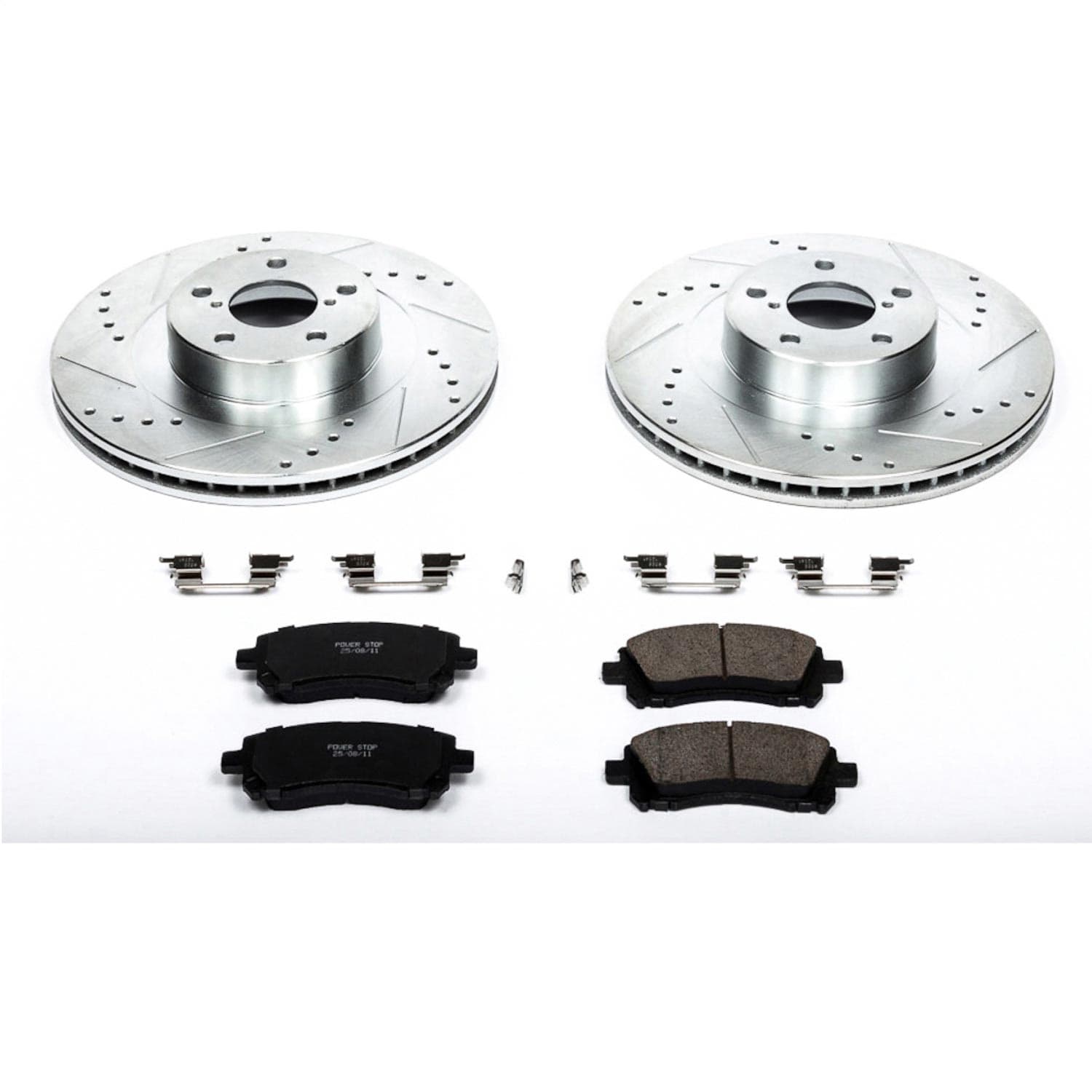 Power Stop - K2369 - Front - Disc Brake Pad and Rotor Kit image 1