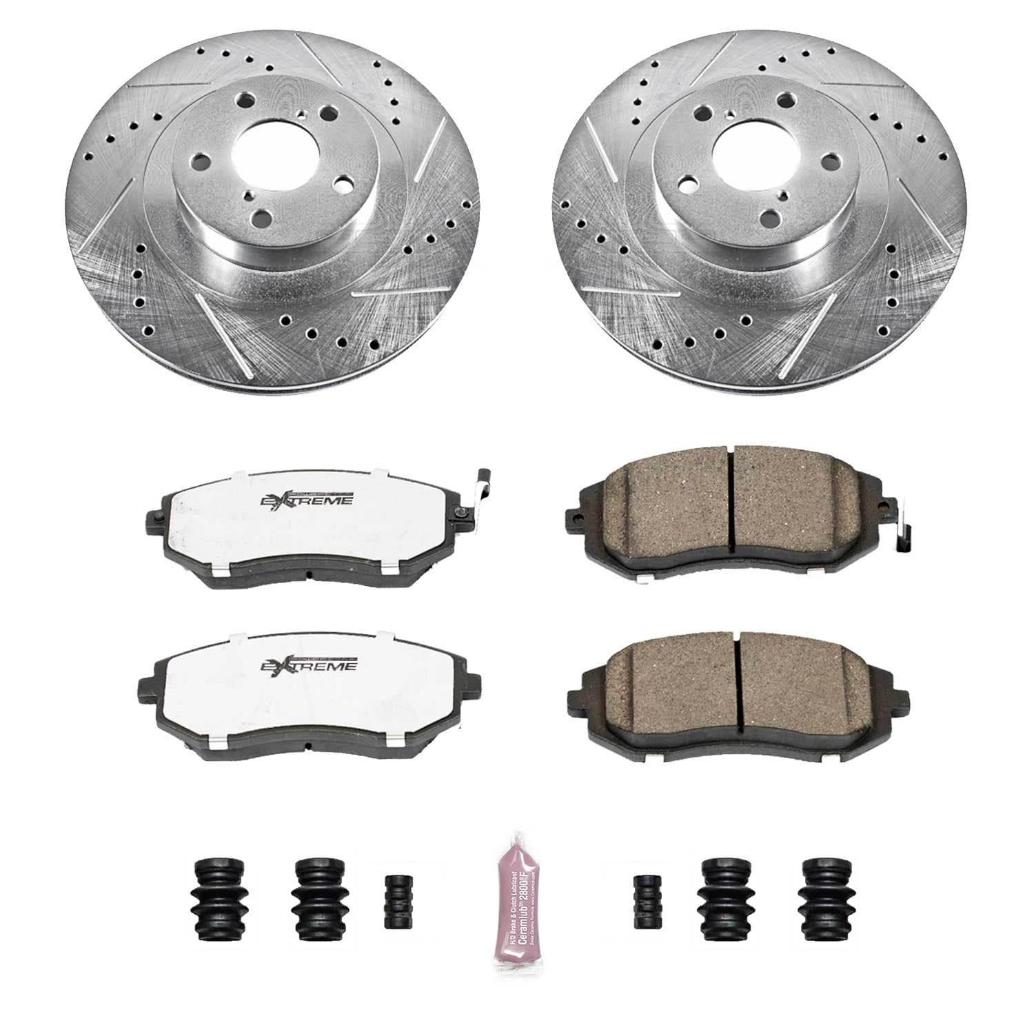 Power Stop - K2373-26 - Front - Disc Brake Pad and Rotor Kit image 1