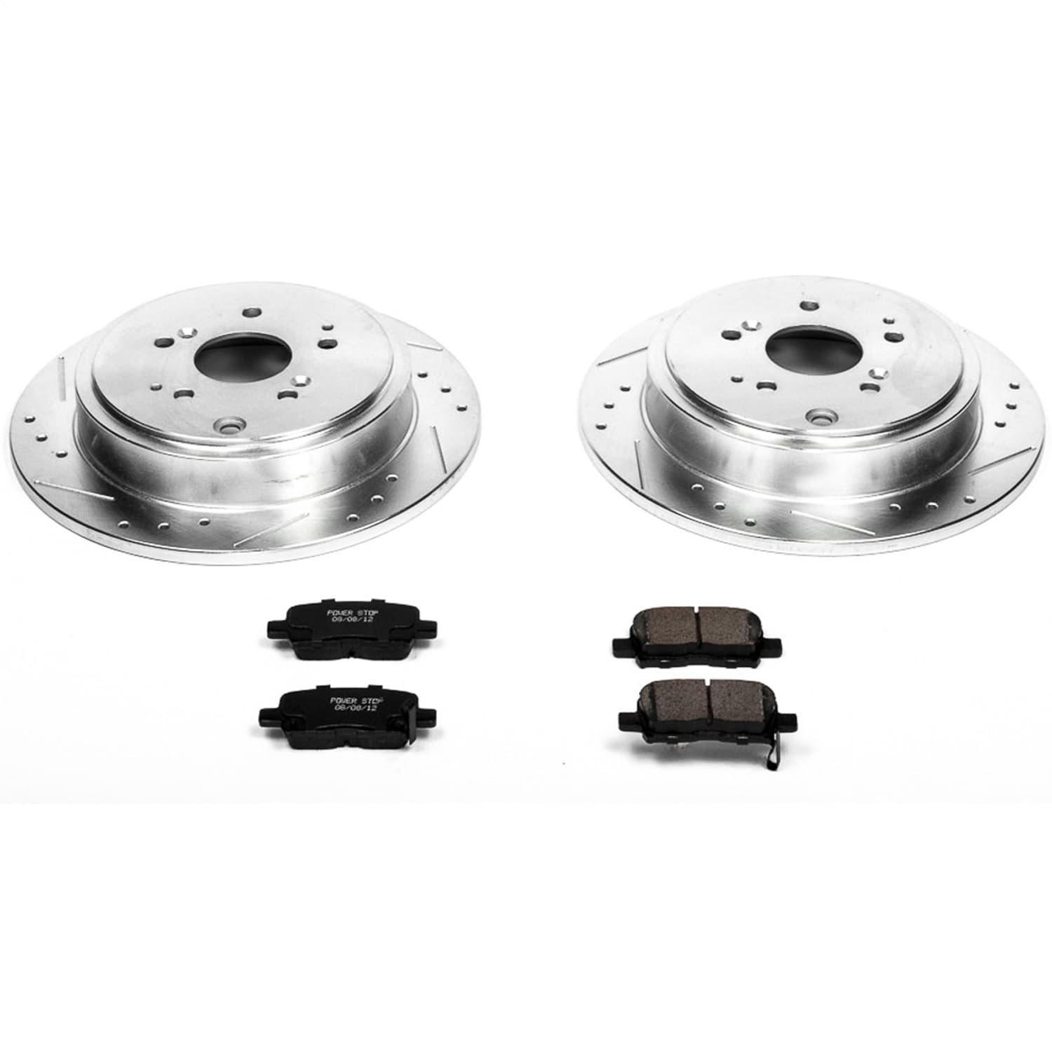 Power Stop - K2382 - Rear - Disc Brake Pad and Rotor Kit image 1