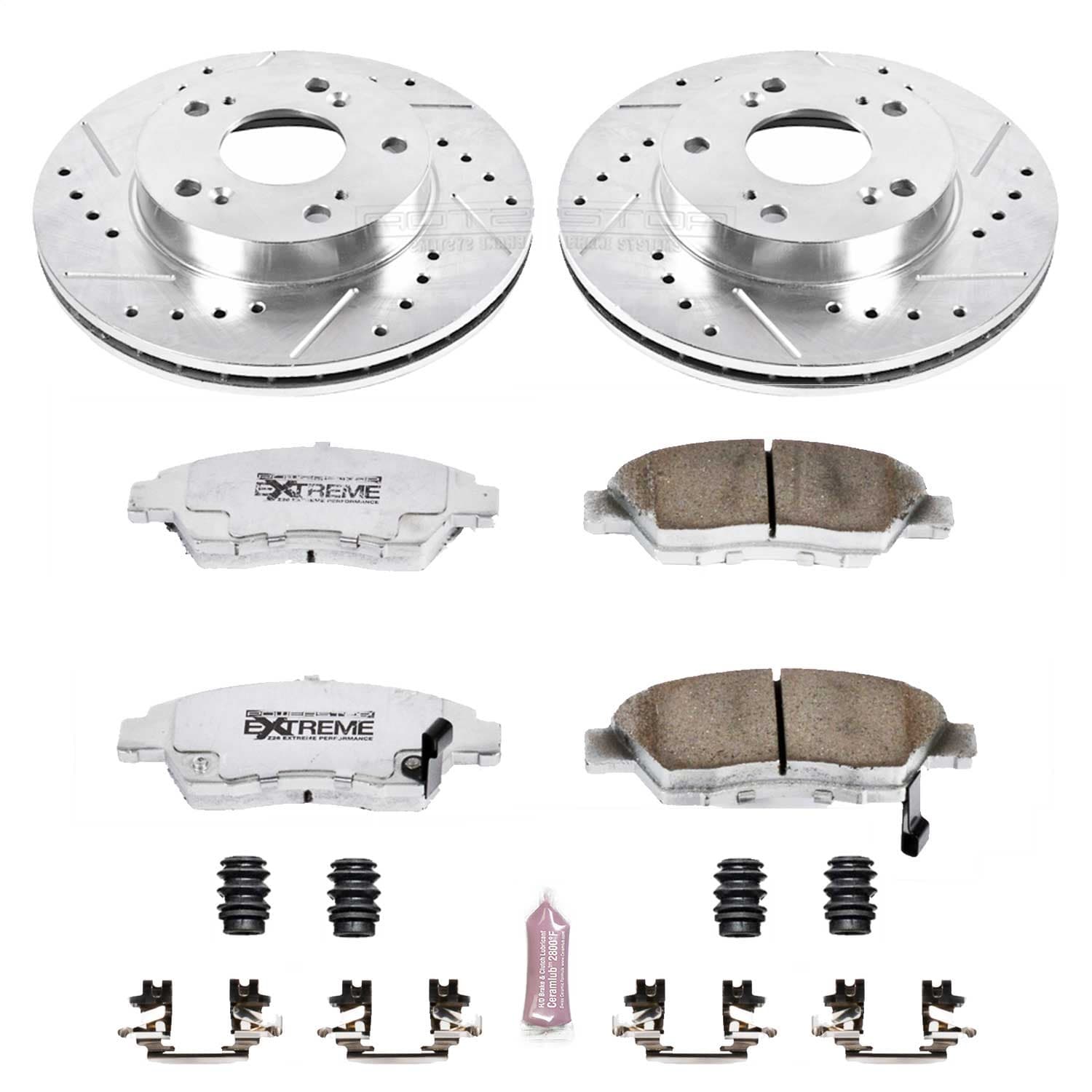 Power Stop - K2386-26 - Front - Disc Brake Pad and Rotor Kit image 1