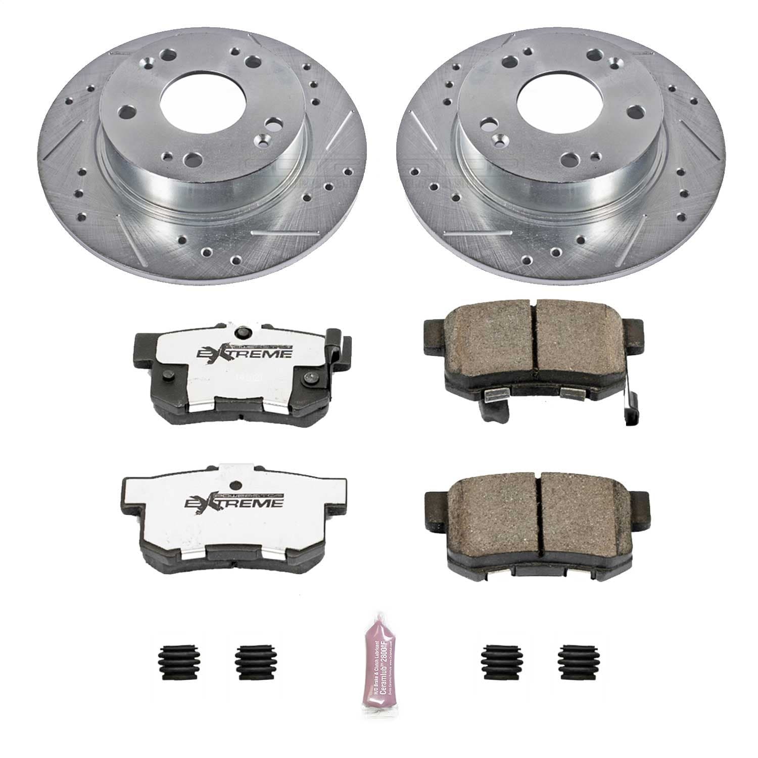Power Stop - K2391-26 - Rear - Disc Brake Pad and Rotor Kit image 1