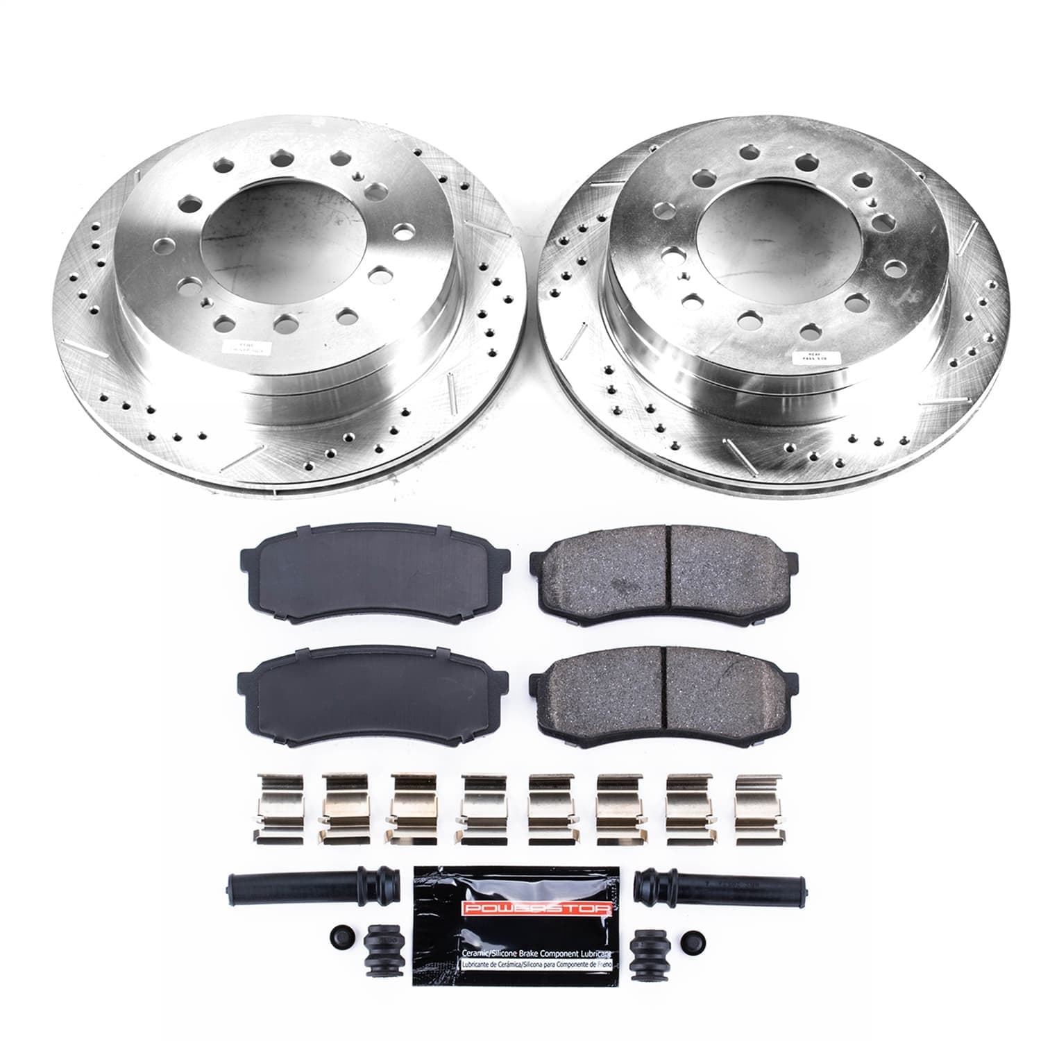 Power Stop - K2405 - Rear - Disc Brake Pad and Rotor Kit image 1