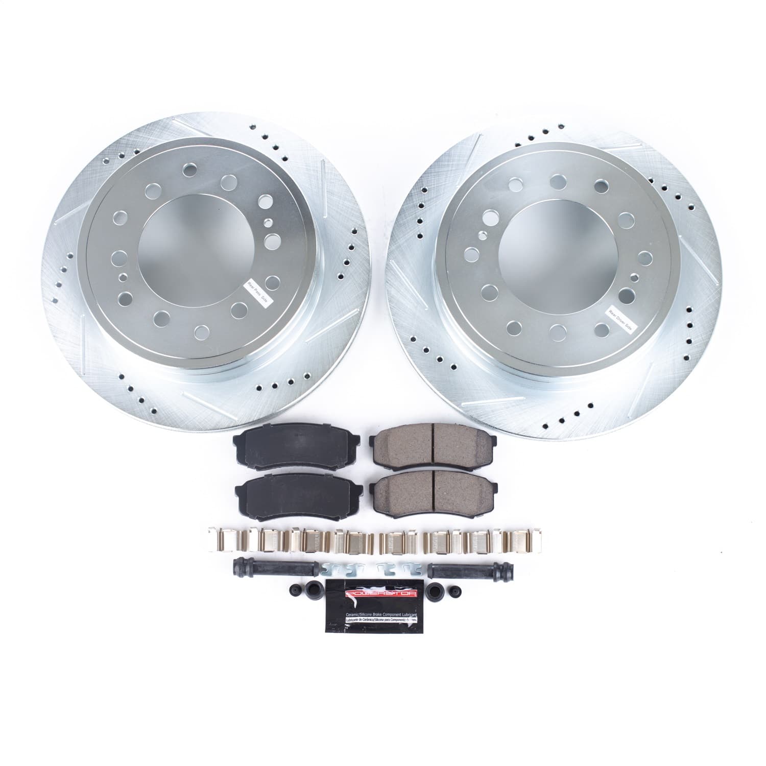 Power Stop - K2405 - Rear - Disc Brake Pad and Rotor Kit image 2
