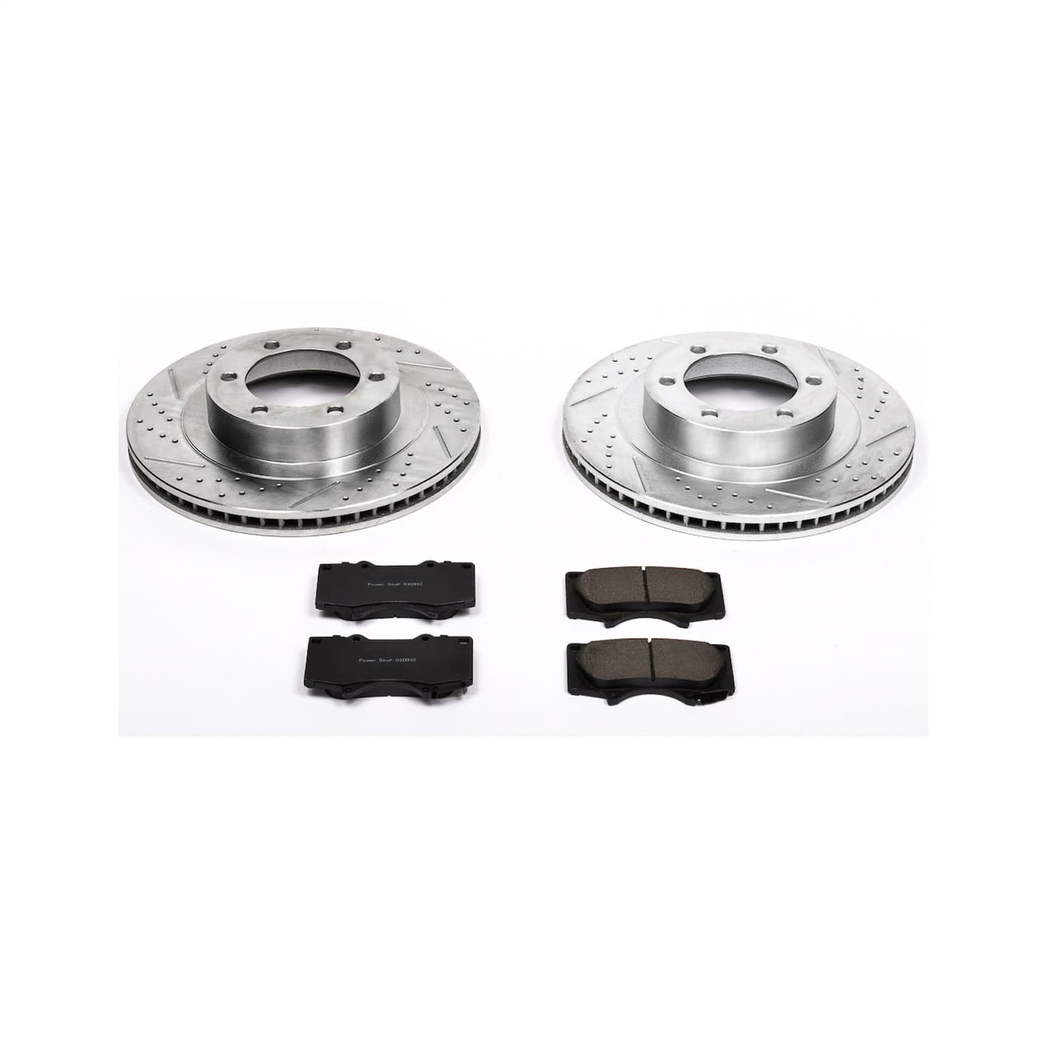 Power Stop - K2421 - Front - Disc Brake Pad and Rotor Kit image 1