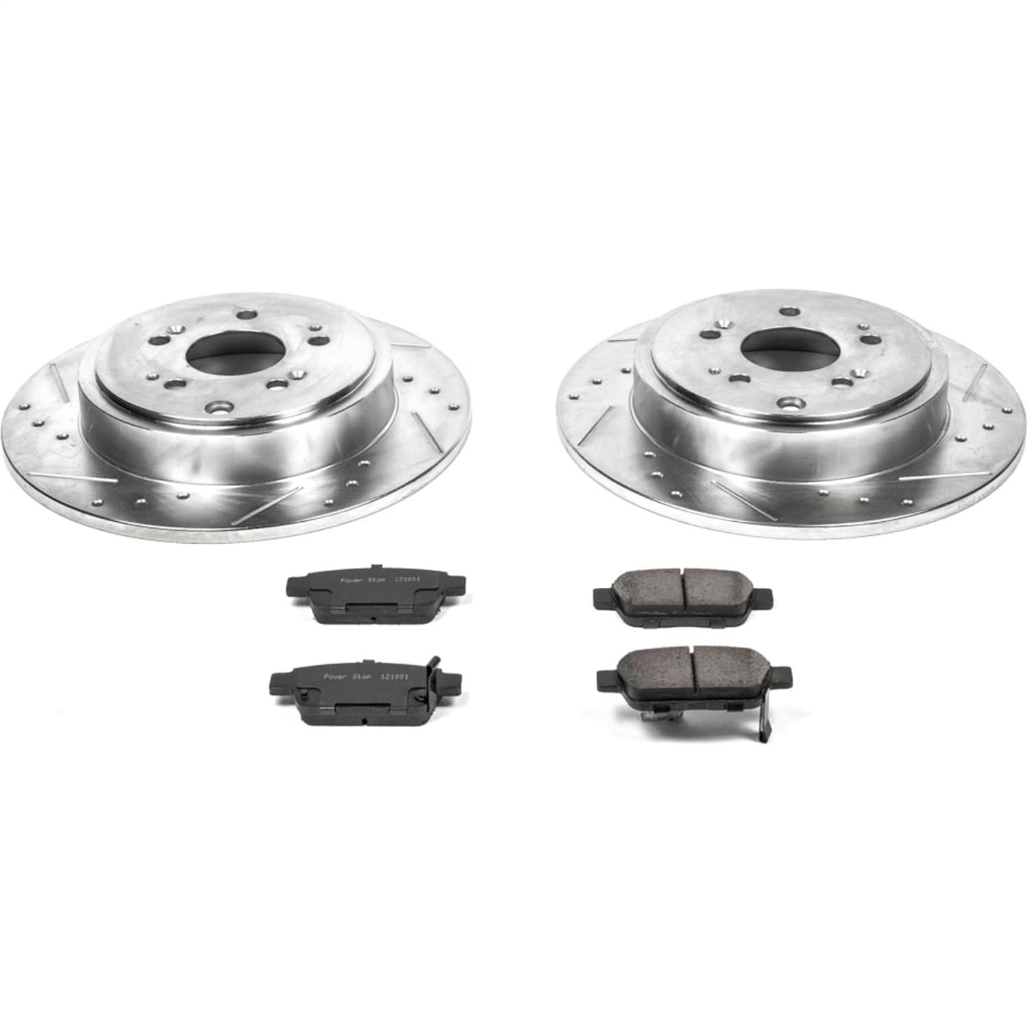 Power Stop - K2431 - Rear - Disc Brake Pad and Rotor Kit image 1